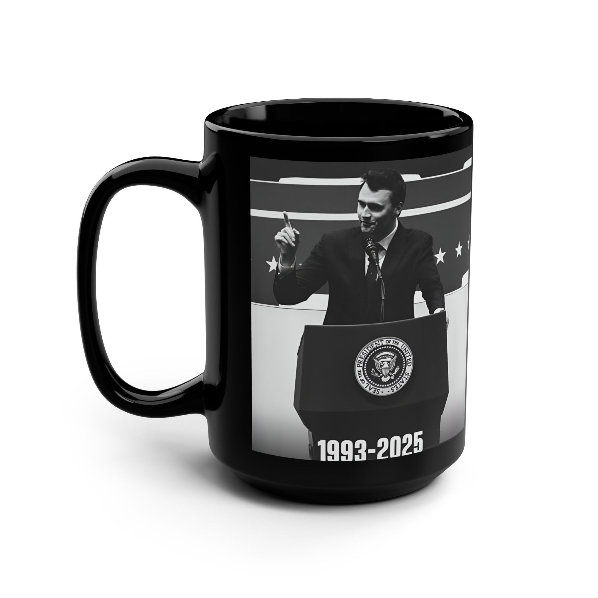 Charlie Kirk Coffee Mug, 15oz Justice For Charlie kirk mug RIP charlie kirk rip