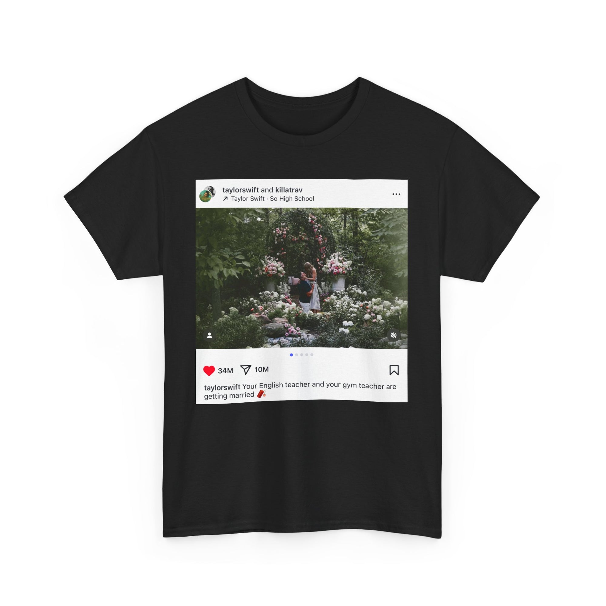 Taylor S Shirt S-5XL Taylor S and Travis Engagement T-Shirt