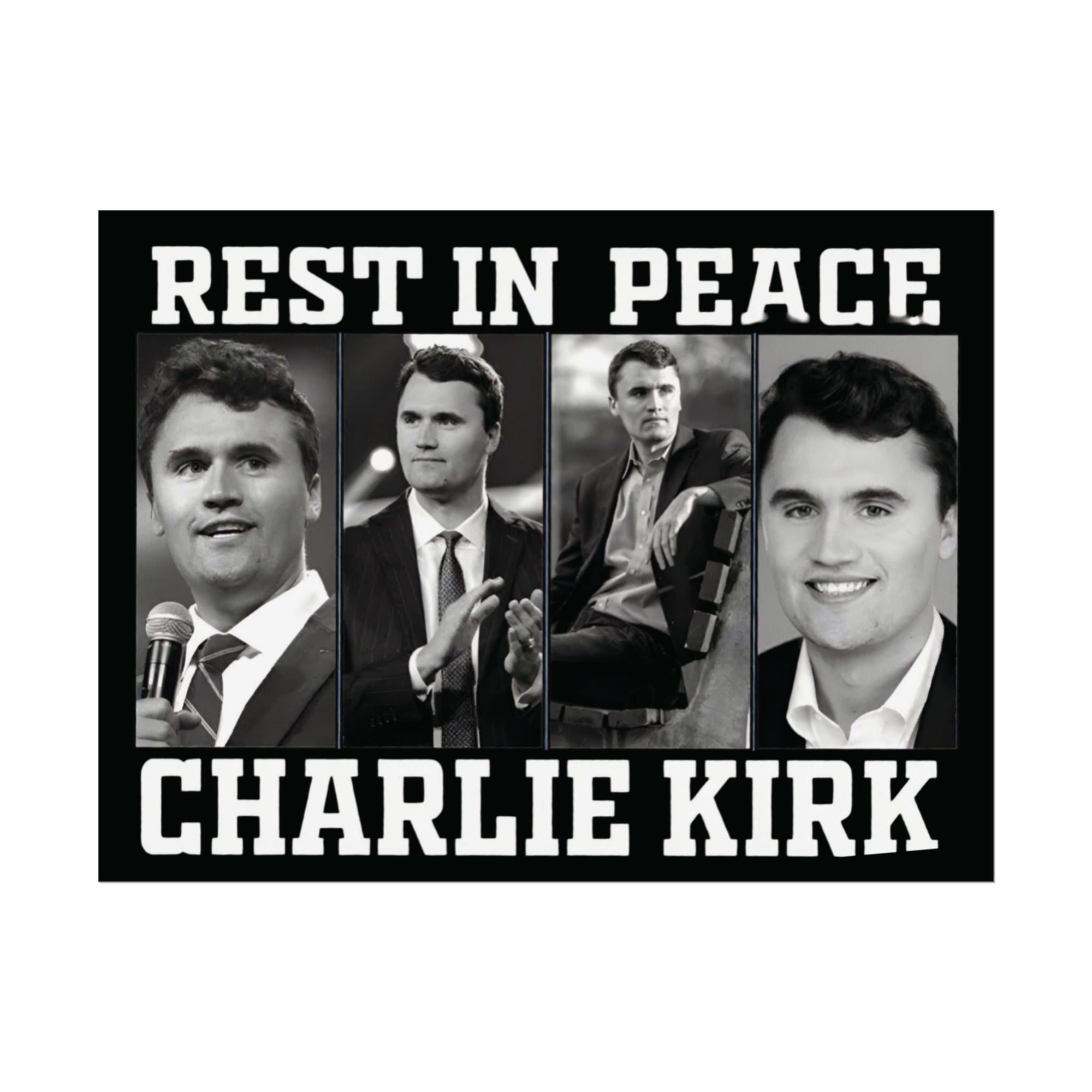 Charlie Kirk Poster 18in x 24in America loves charlie kirk poster charlie kirk merch