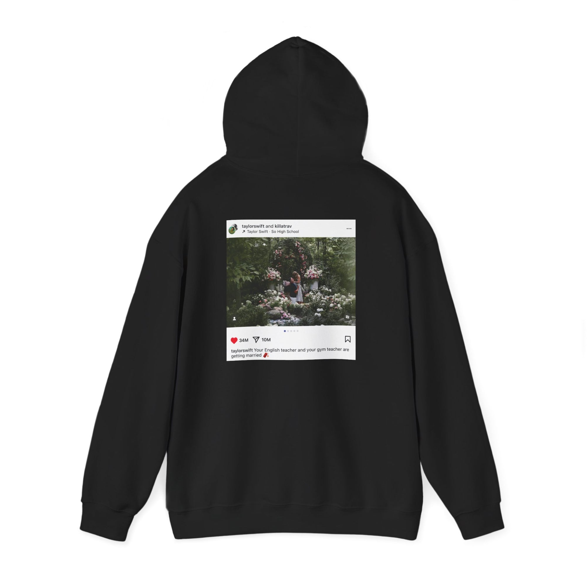 Taylor Swifty Hoodie, Life Of A Showgirl Oversized Graphic Sweatshirt
