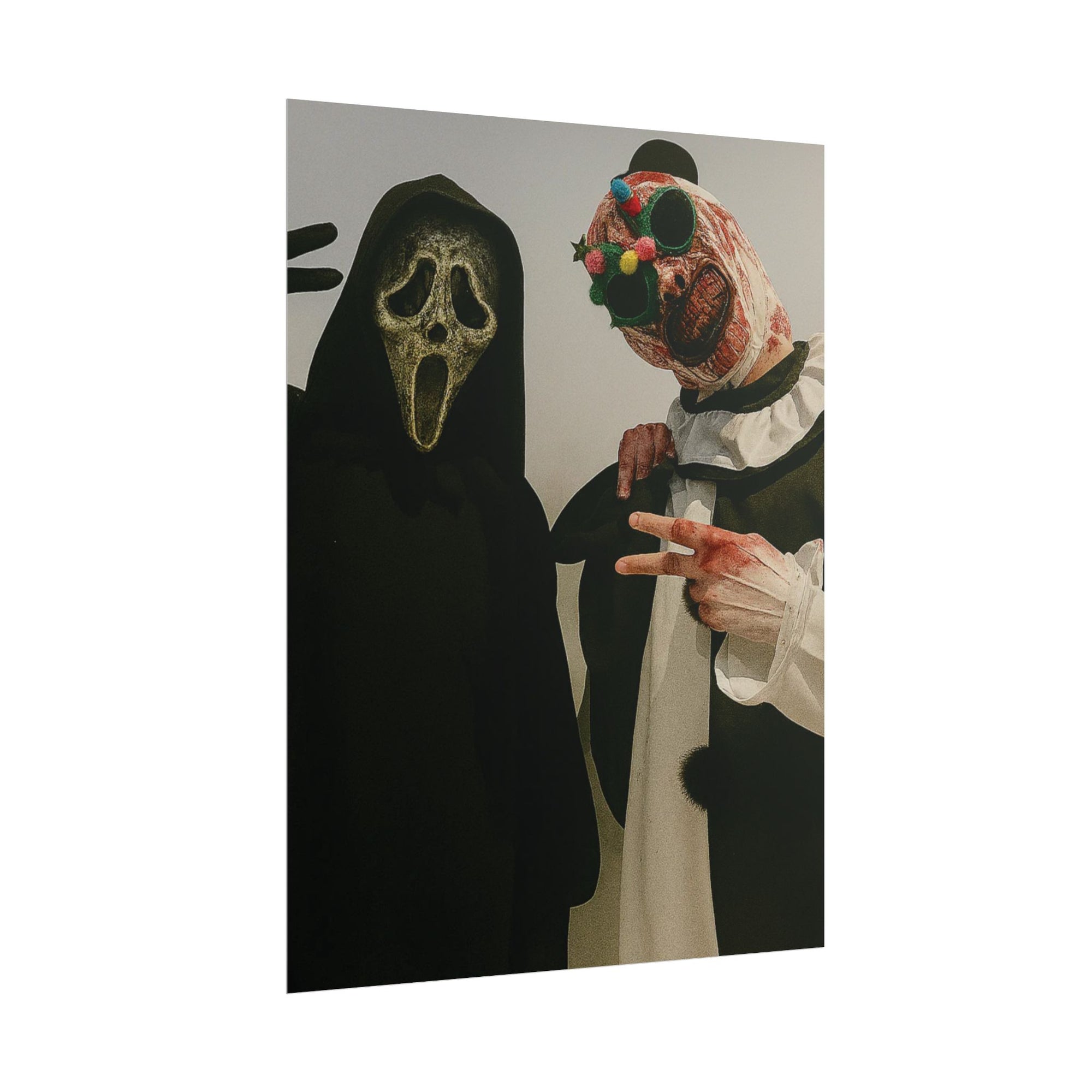 Art The Clown Poster 18in x 24in Poster Art the clown and Scream poster