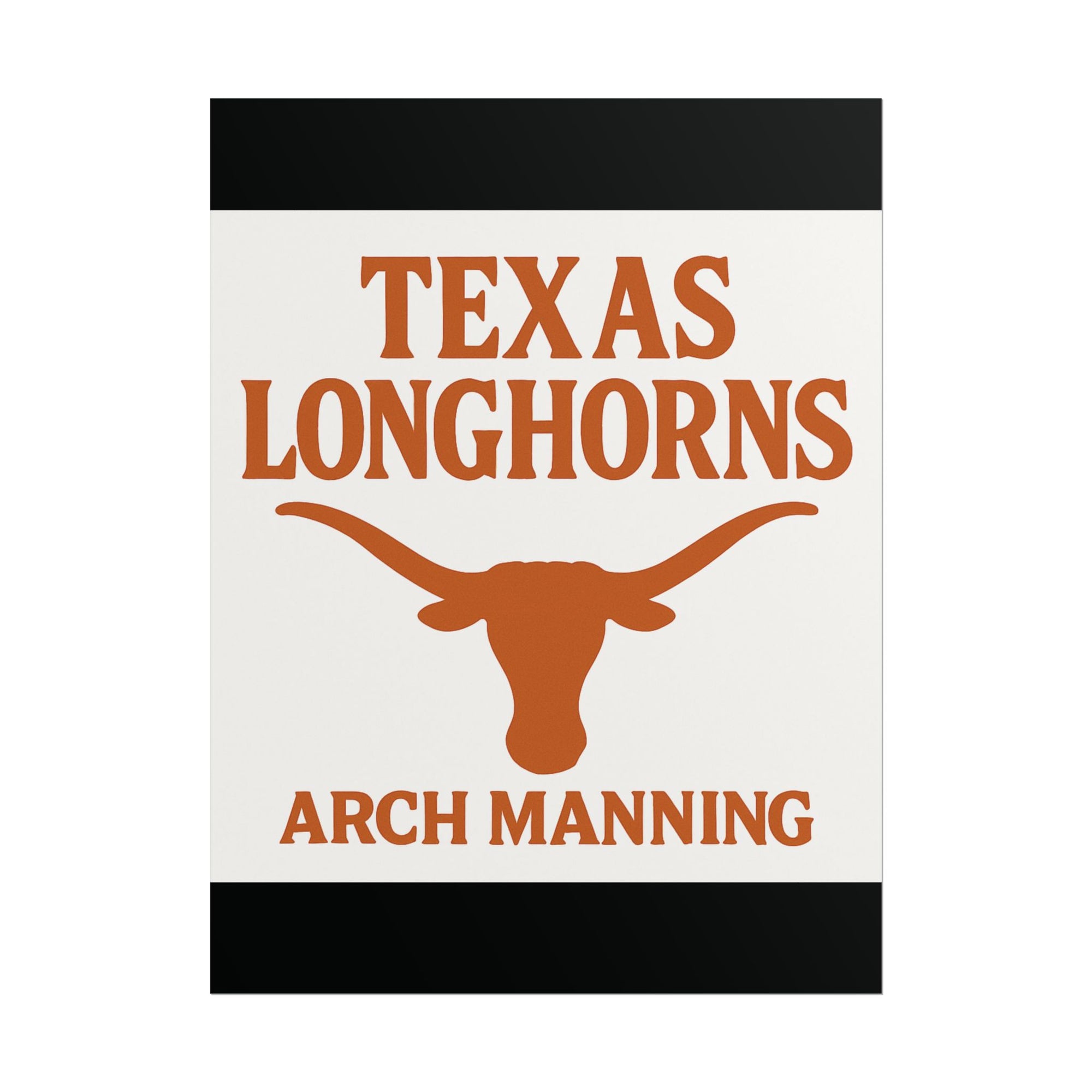 Arch Manning Poster 18in x 24in Texas Longhorns Arch Manning Poster