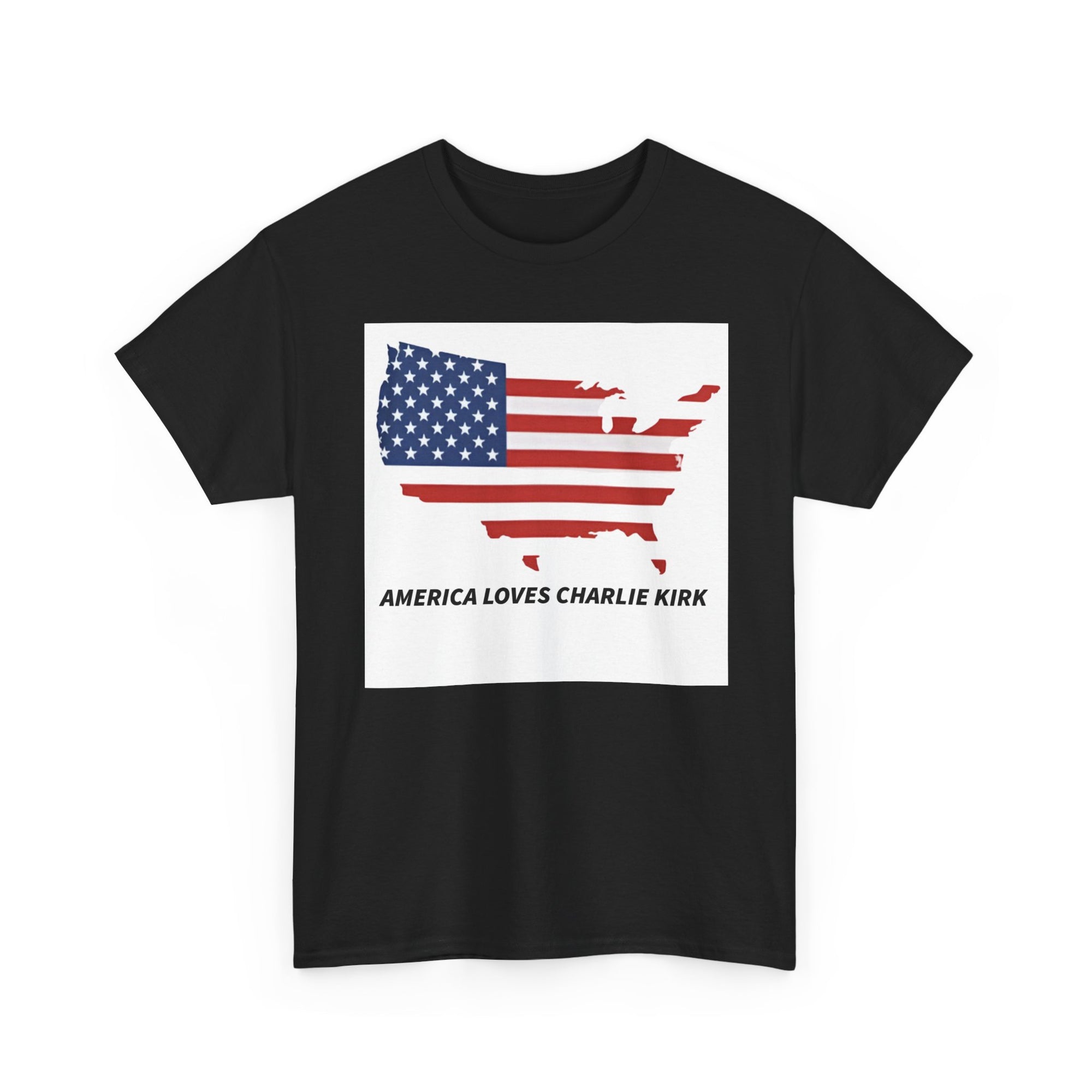 Charlie Kirk Shirt S-5XL Pray For Charlie Kirk T-Shirt America Loves Charlie Kirk