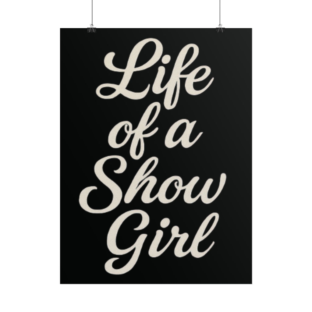 Taylor Swif Poster 18in x 24in Life Of A Showgirl Poster