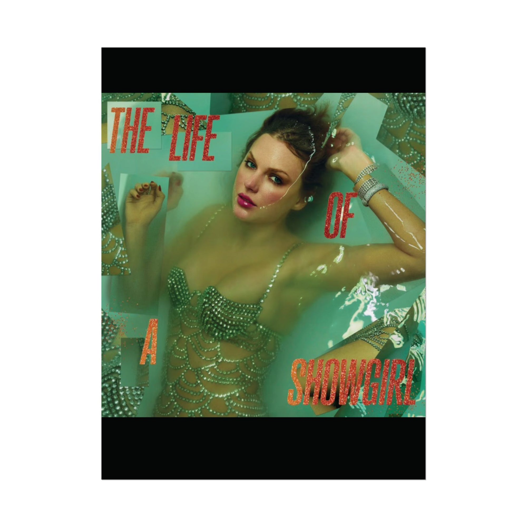 Taylor Swif Poster 18in x 24in Life Of A Showgirl Poster