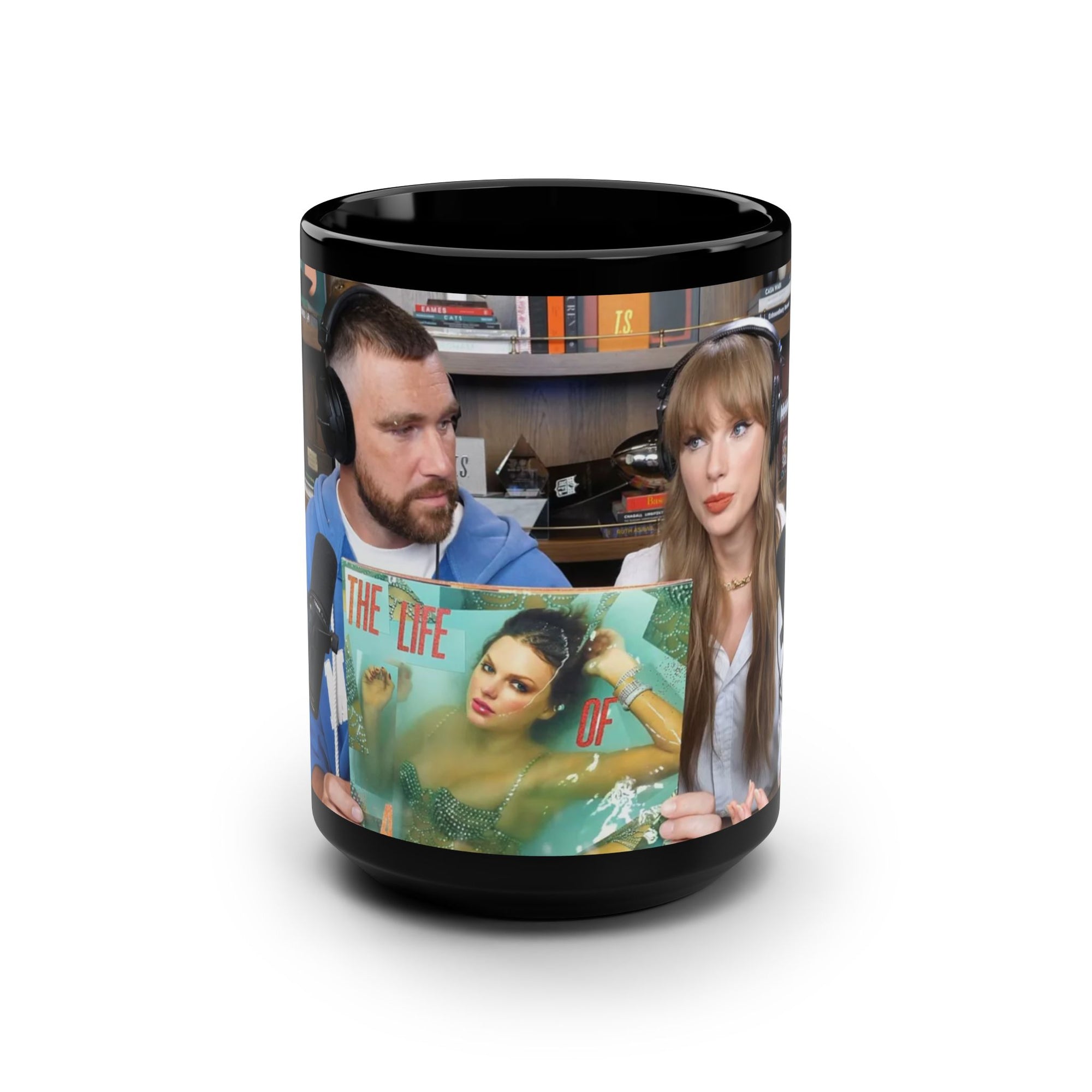 Taylor S Black Mug, 15oz Life Of A Showgirl Coffee Mug