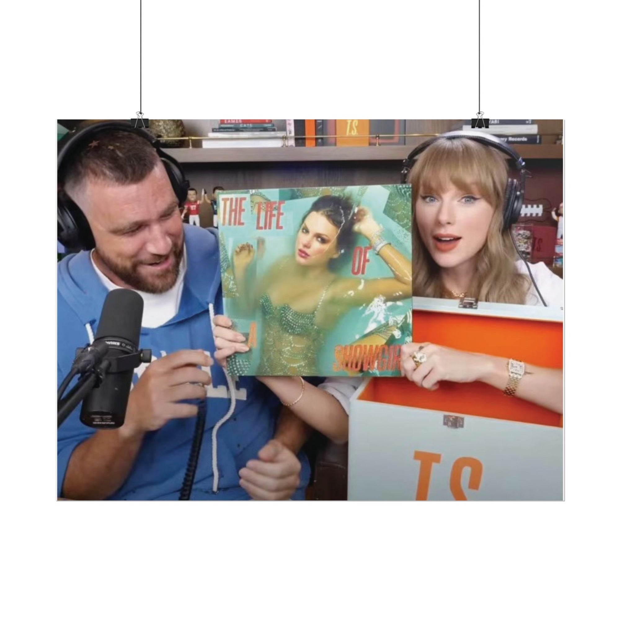 Taylor S and Travis Poster 18in x 24in Taylor and Travis Engaged Poster