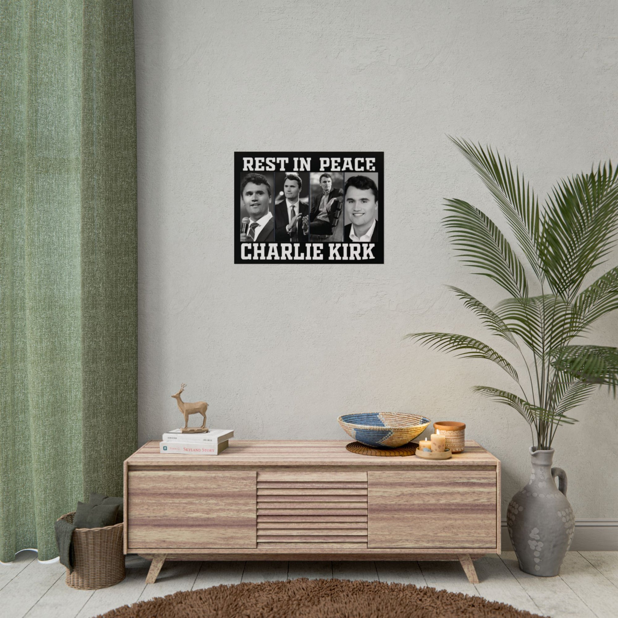 Charlie Kirk Poster 18in x 24in America loves charlie kirk poster charlie kirk merch