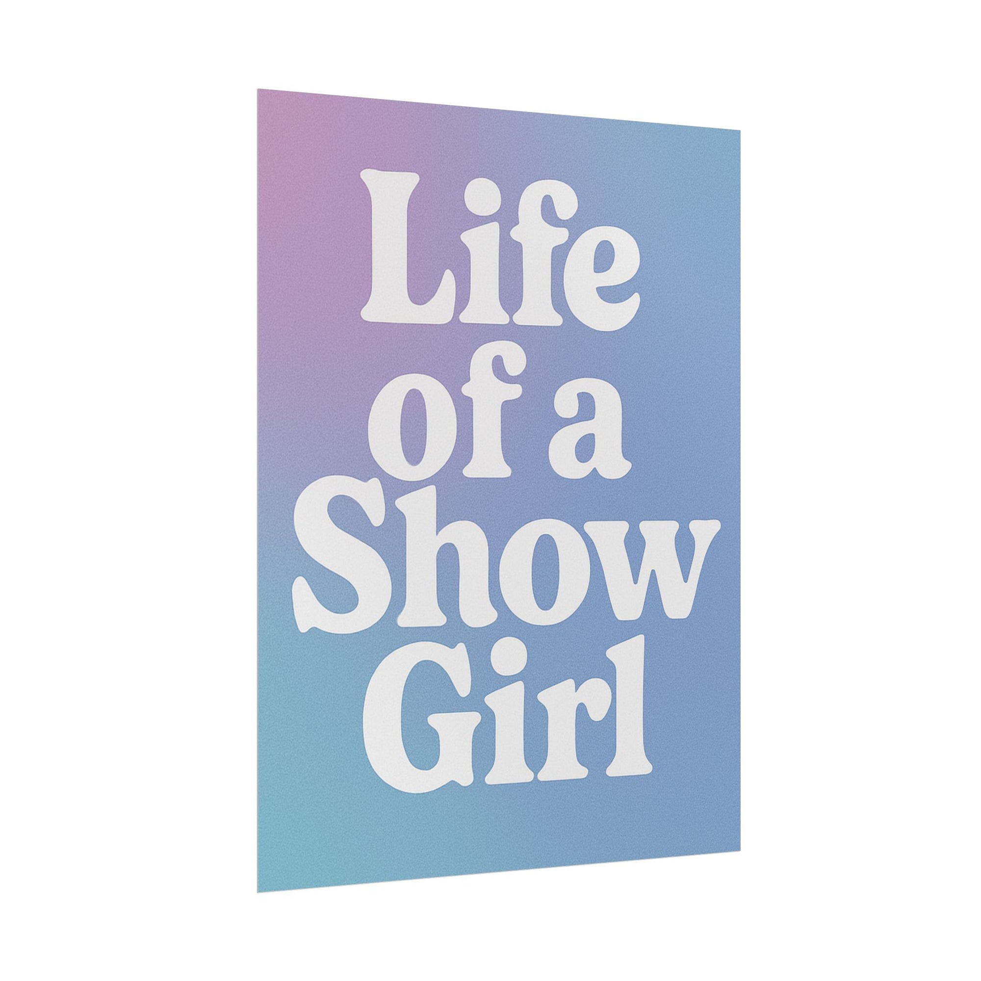 Life Of A Showgirl Poster 18in x 24in Poster Taylor Swi ft Poster