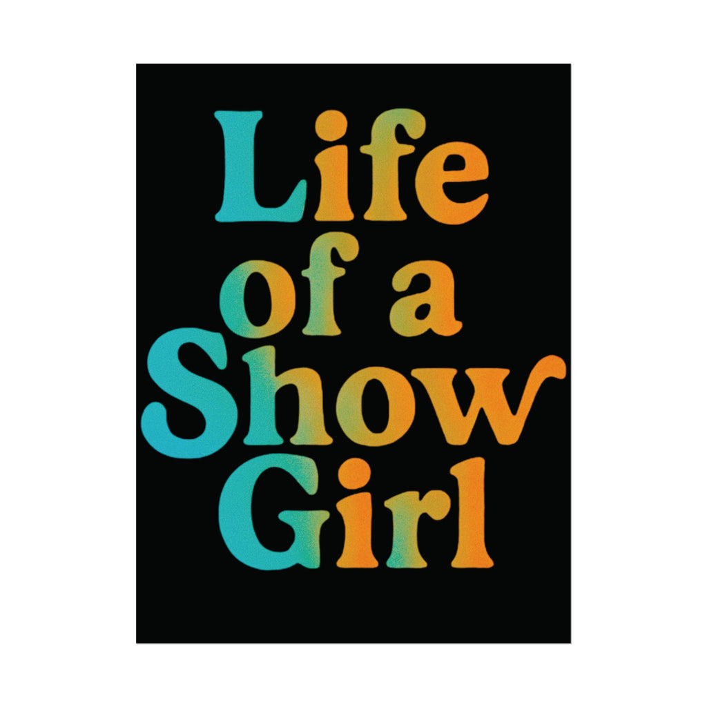 Taylor Swif Poster 18in x 24in Life Of A Showgirl Poster