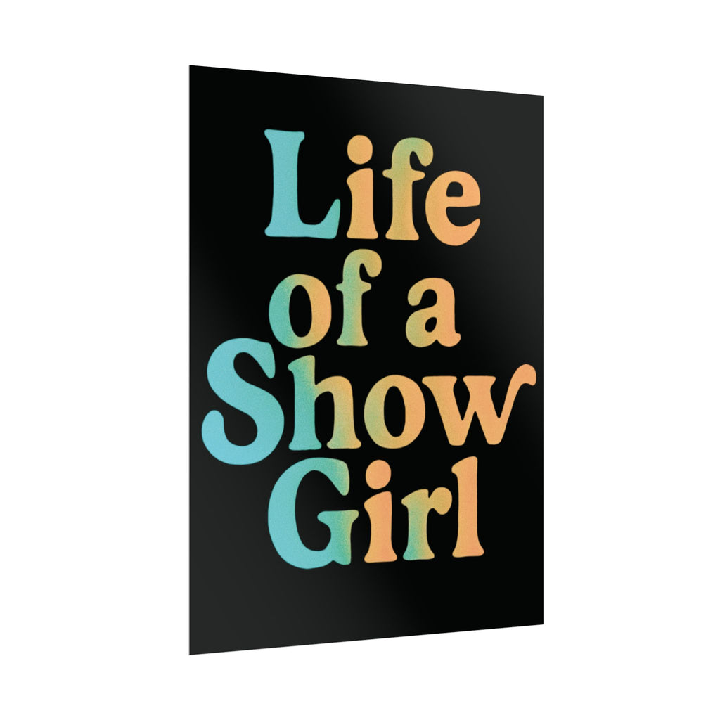 Taylor Swif Poster 18in x 24in Life Of A Showgirl Poster