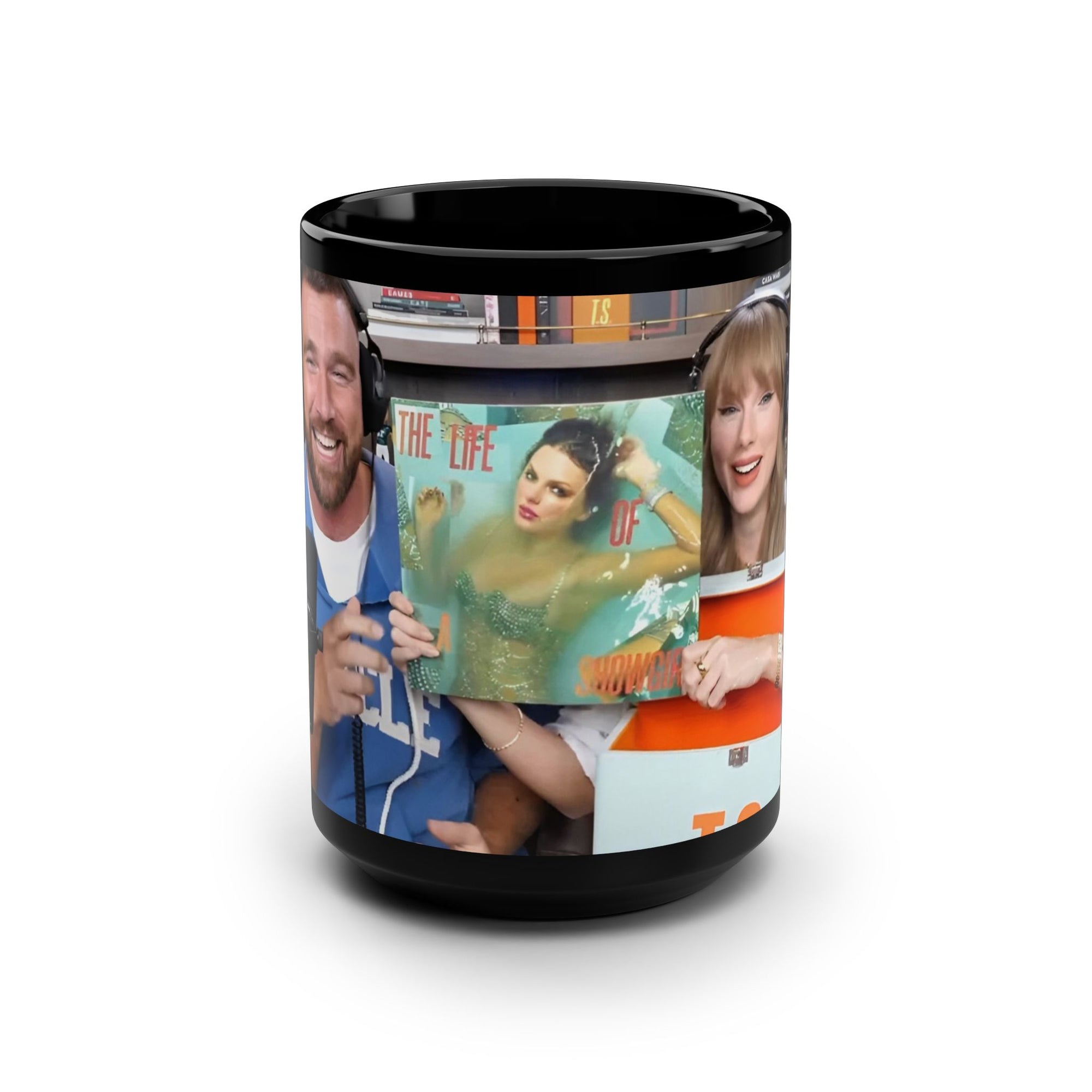 Taylor S Black Mug, 15oz Life Of A Showgirl Coffee Mug