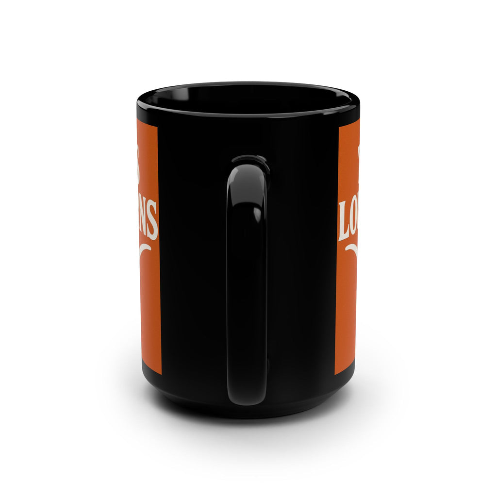 Texas Longhorns Black Mug, 15oz Texas Longhorns Coffee Mug Gift