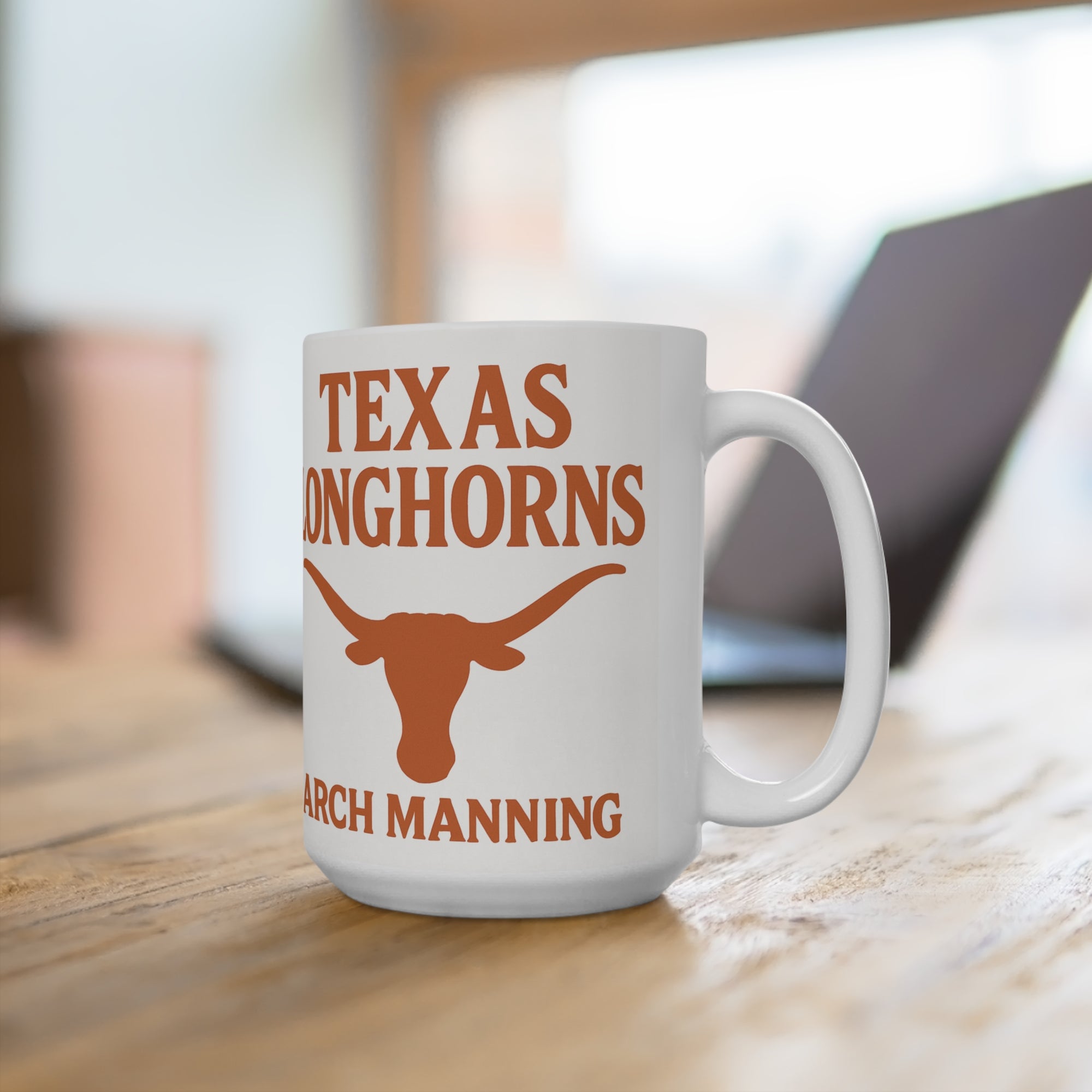 Texas Longhorns Coffee Mug 15oz Texas Longhorns Gift