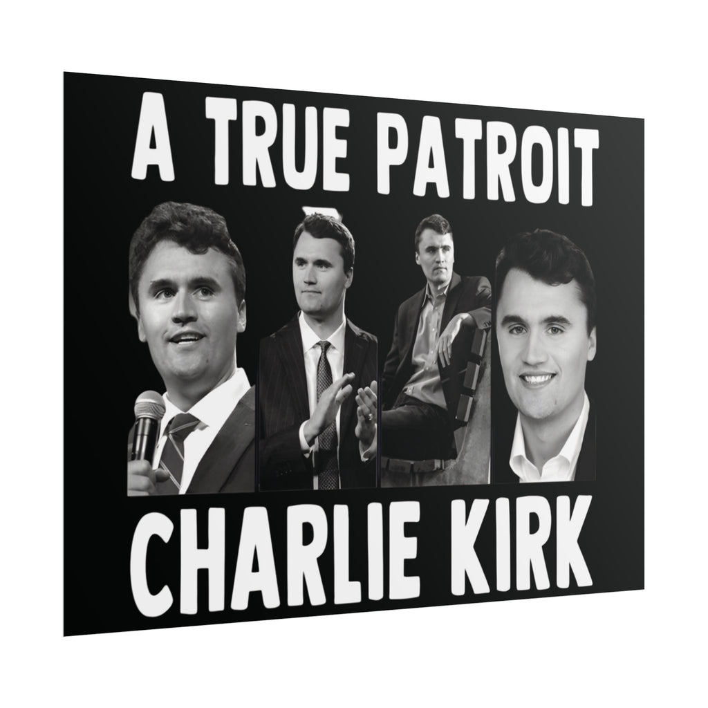 Charlie Kirk Poster 18in x 24in America loves charlie kirk poster