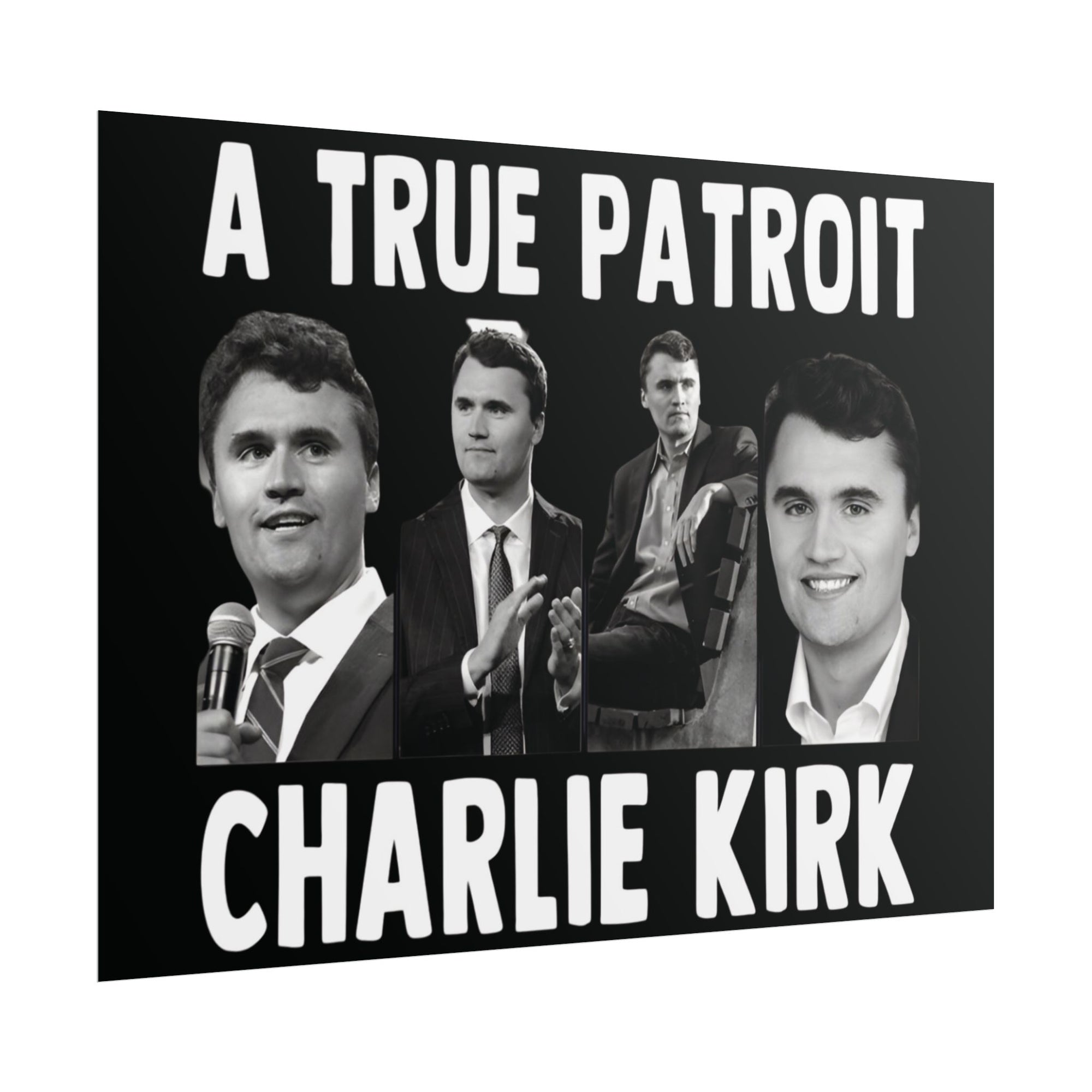 Charlie Kirk Poster 18in x 24in America loves charlie kirk poster