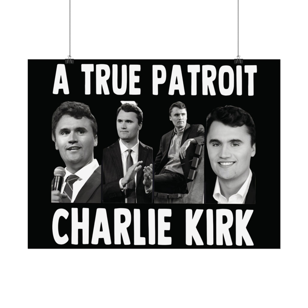 Charlie Kirk Poster 18in x 24in America loves charlie kirk poster