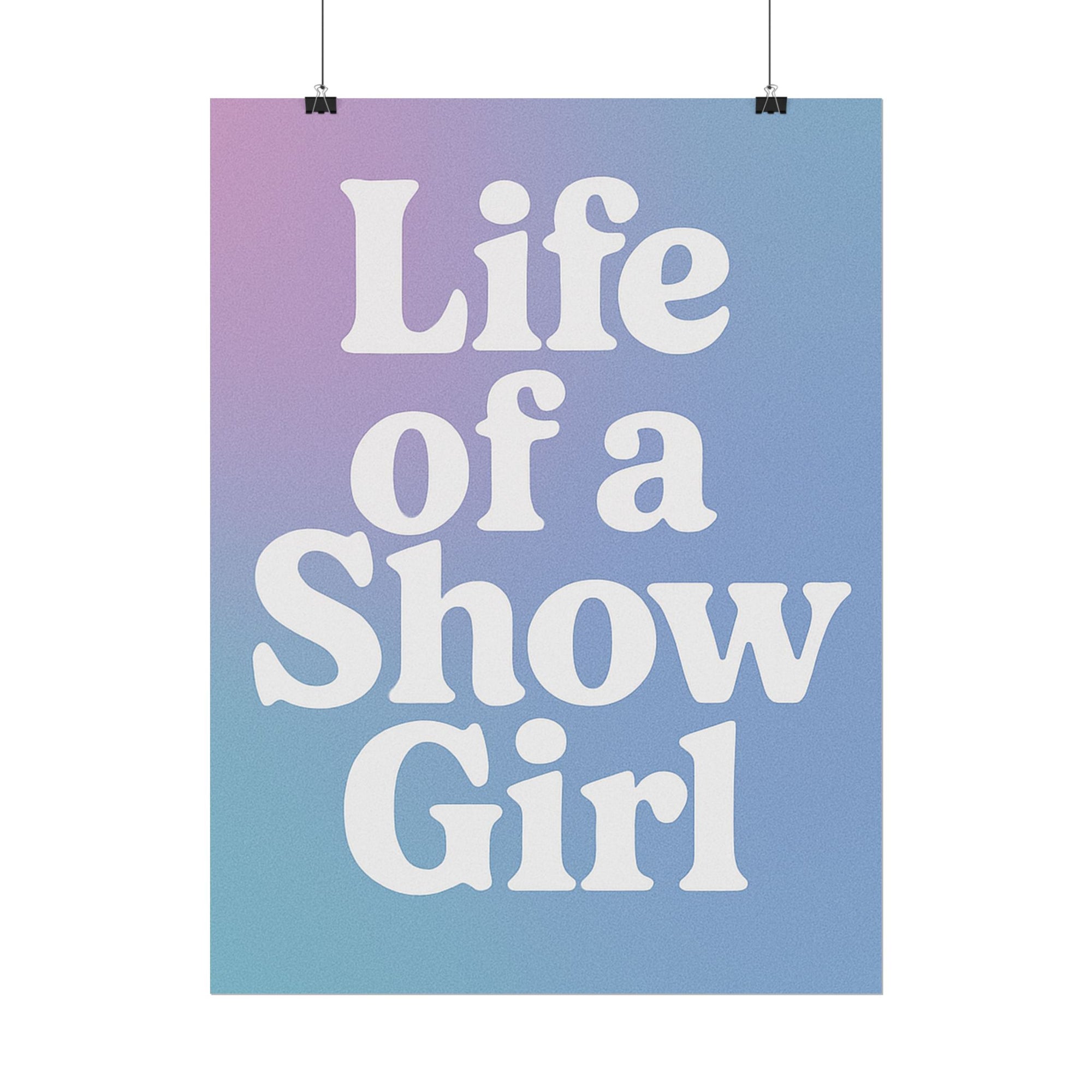 Life Of A Showgirl Poster 18in x 24in Poster Taylor Swi ft Poster