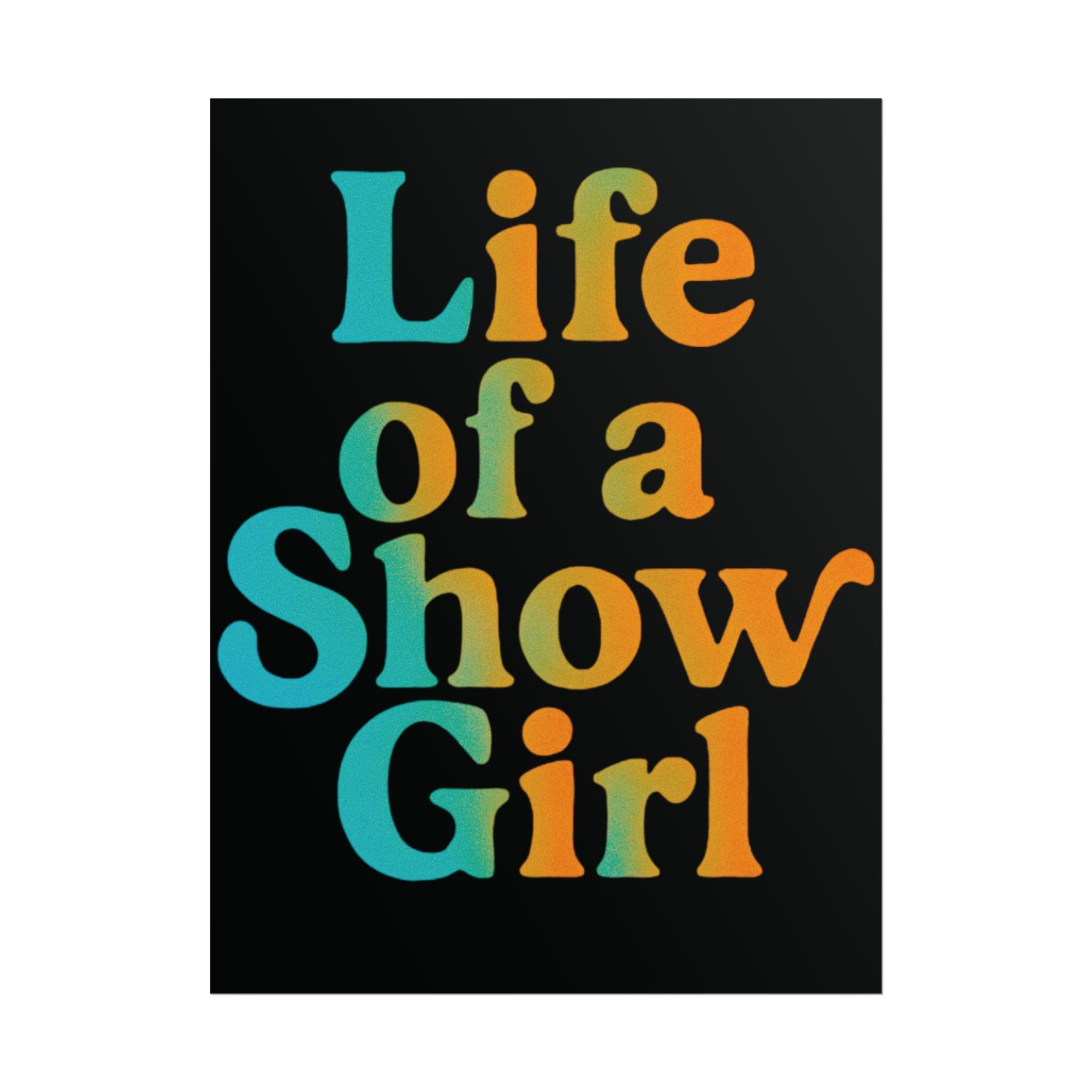Taylor Swif Poster 18in x 24in Life Of A Showgirl Poster