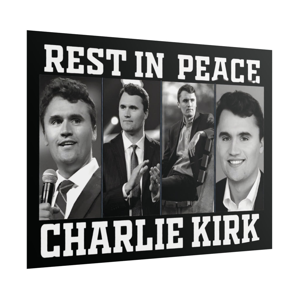 Charlie Kirk Poster 18in x 24in America loves charlie kirk poster charlie kirk merch