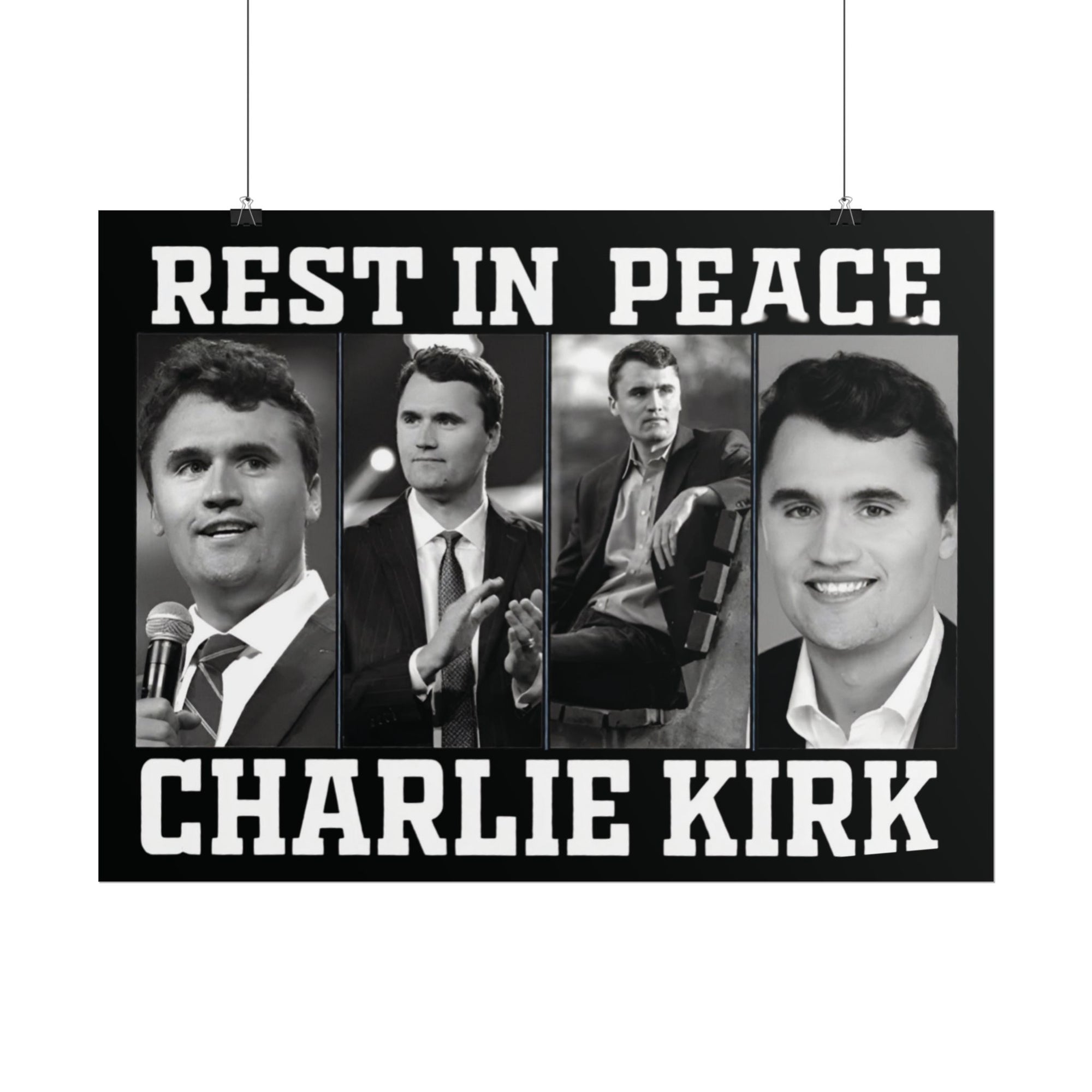 Charlie Kirk Poster 18in x 24in America loves charlie kirk poster charlie kirk merch