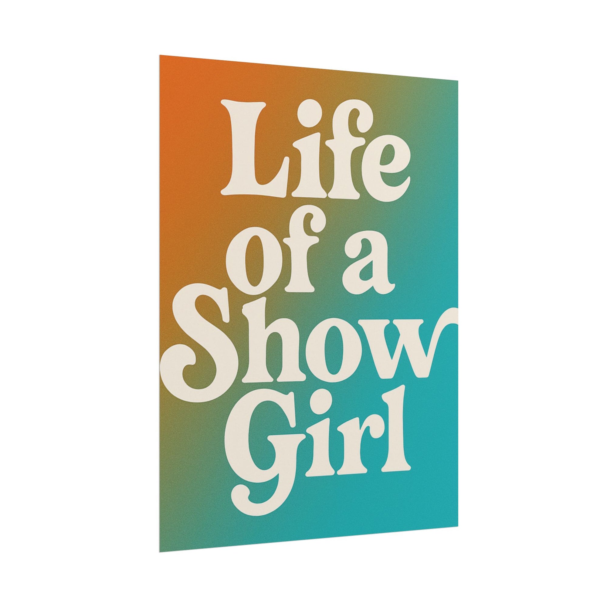 Life Of A Showgirl Poster 18in x 24in Poster Taylor Swi ft Poster