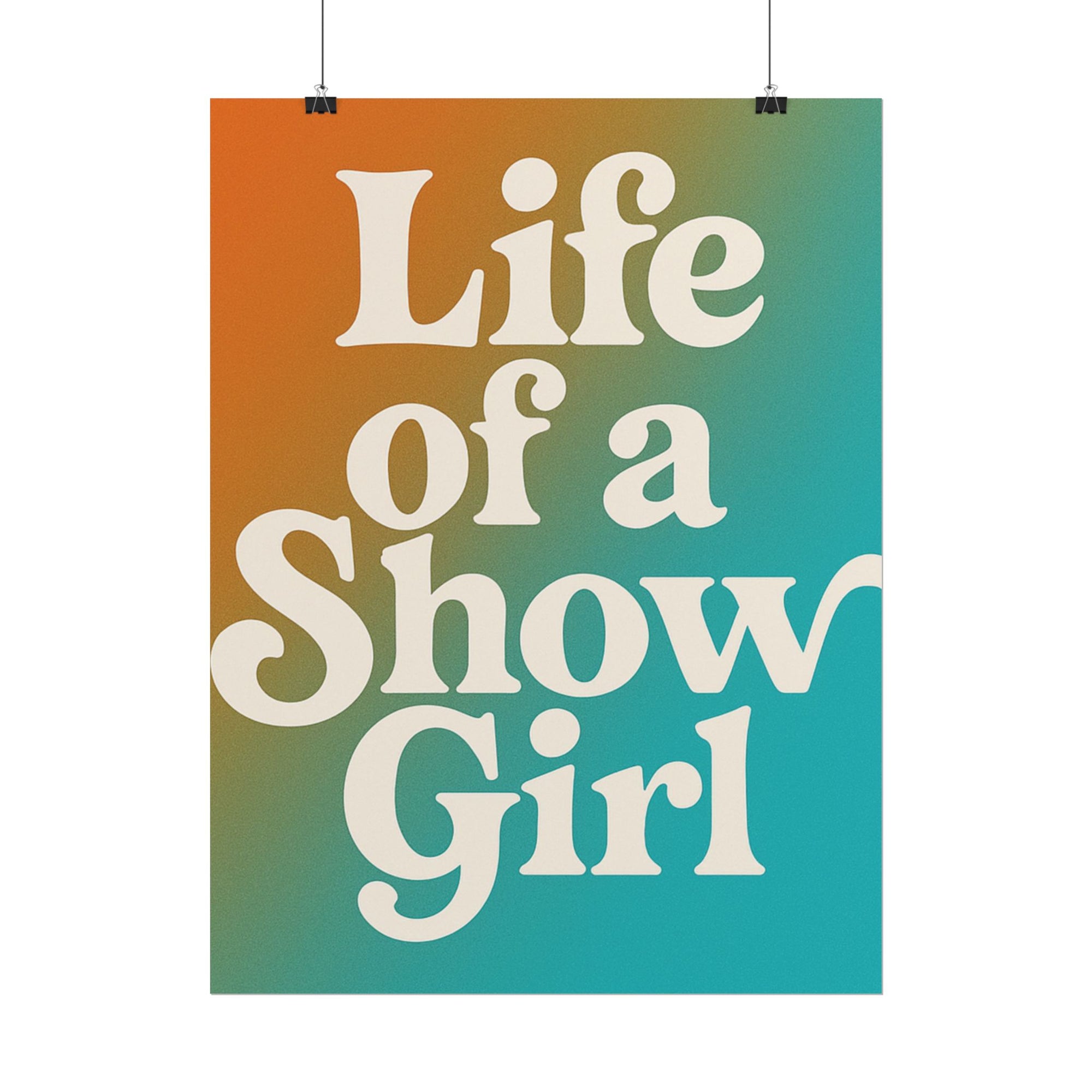 Life Of A Showgirl Poster 18in x 24in Poster Taylor Swi ft Poster