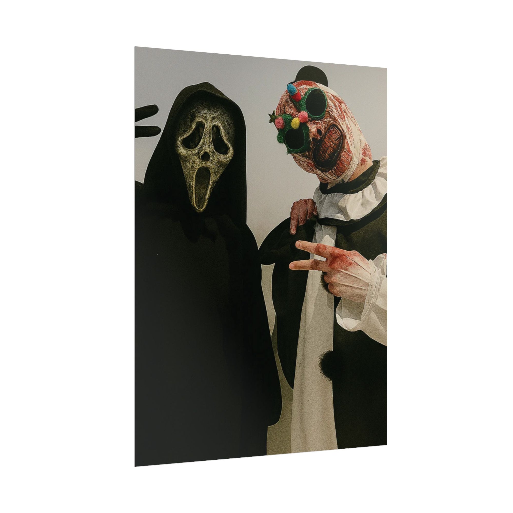 Art The Clown Poster 18in x 24in Poster Art the clown and Scream poster
