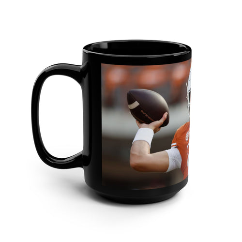 Arch Manning Black Mug, 15oz Texas Longhorns Coffee Mug Gift