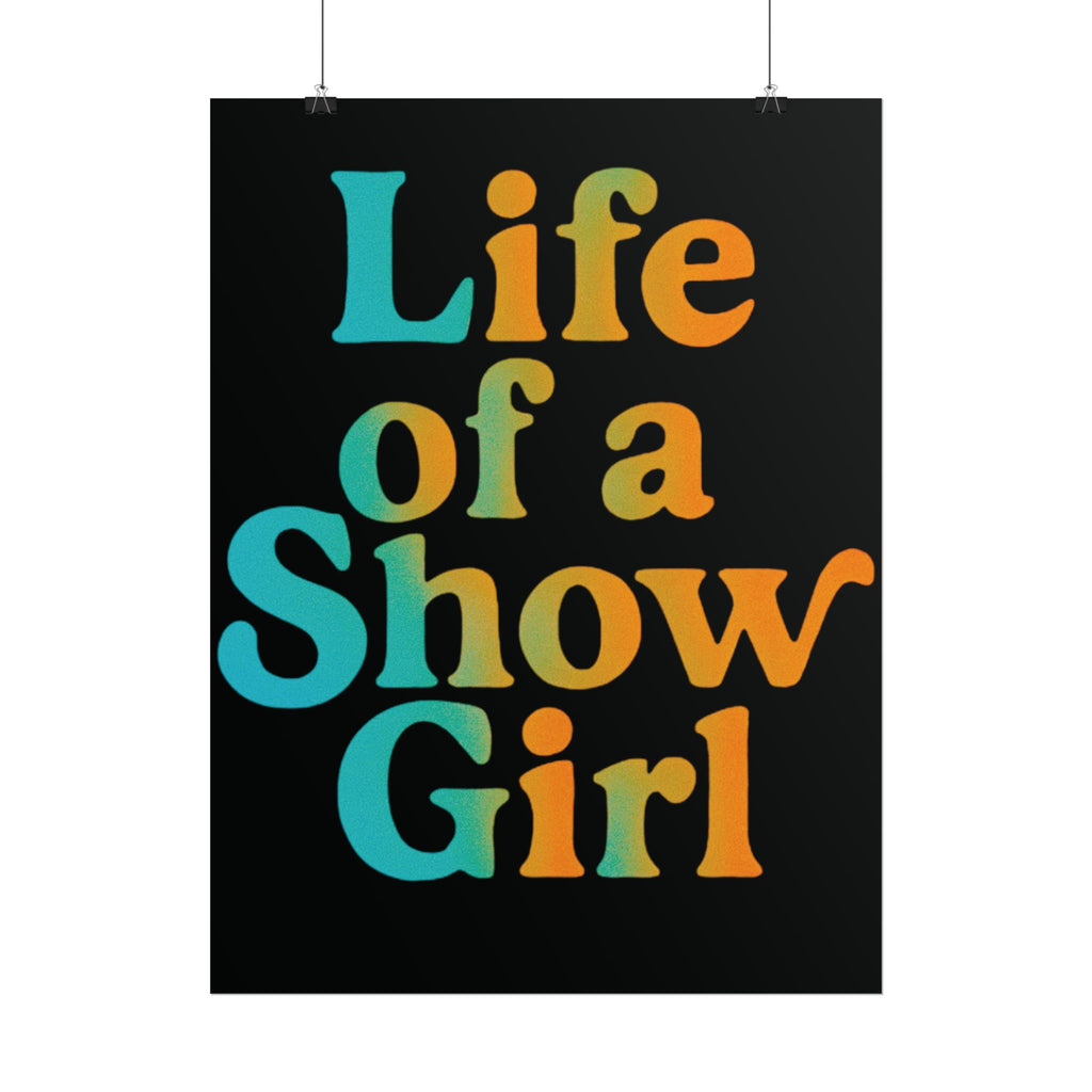 Taylor Swif Poster 18in x 24in Life Of A Showgirl Poster