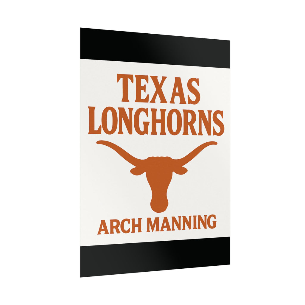 Arch Manning Poster 18in x 24in Texas Longhorns Arch Manning Poster