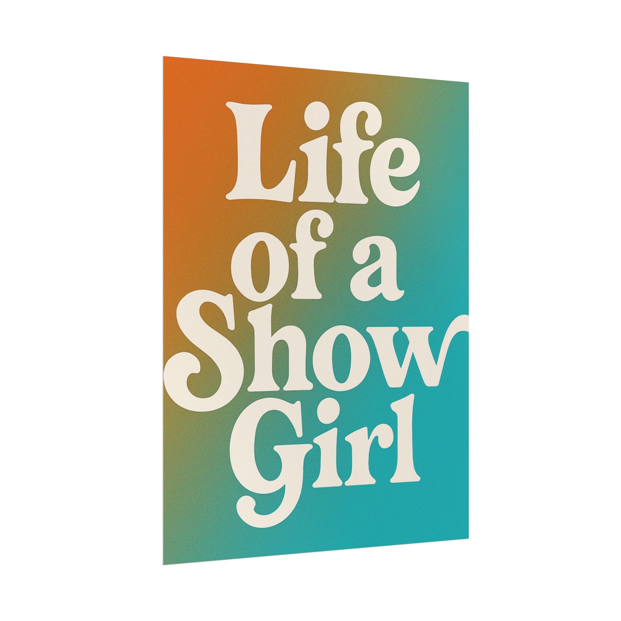 Life Of A Showgirl Poster 18in x 24in Poster Taylor Swi ft Poster