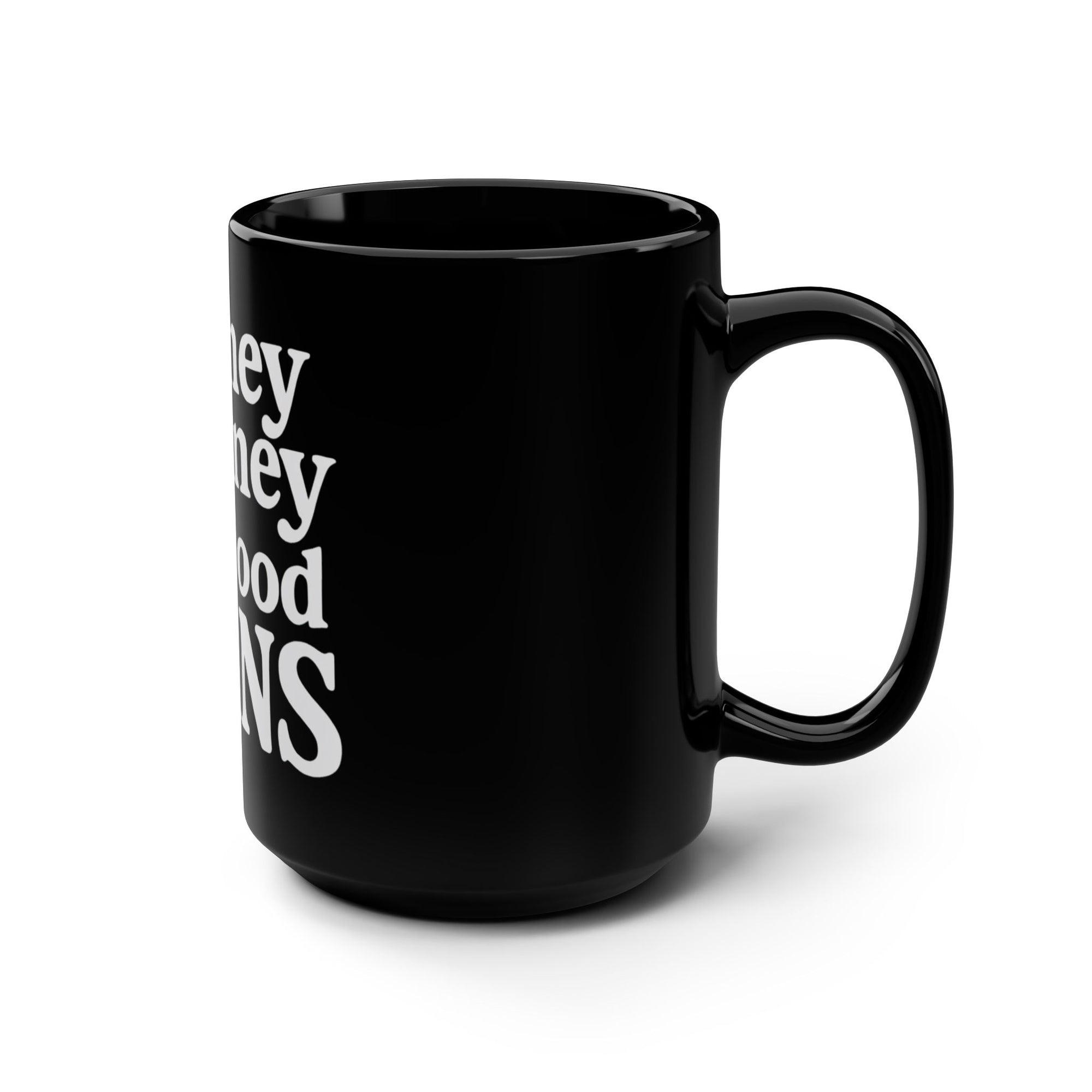 Sydney Sweeney Has Good Jeans Black Mug, 15oz Sydney Sweeney Coffee Mug