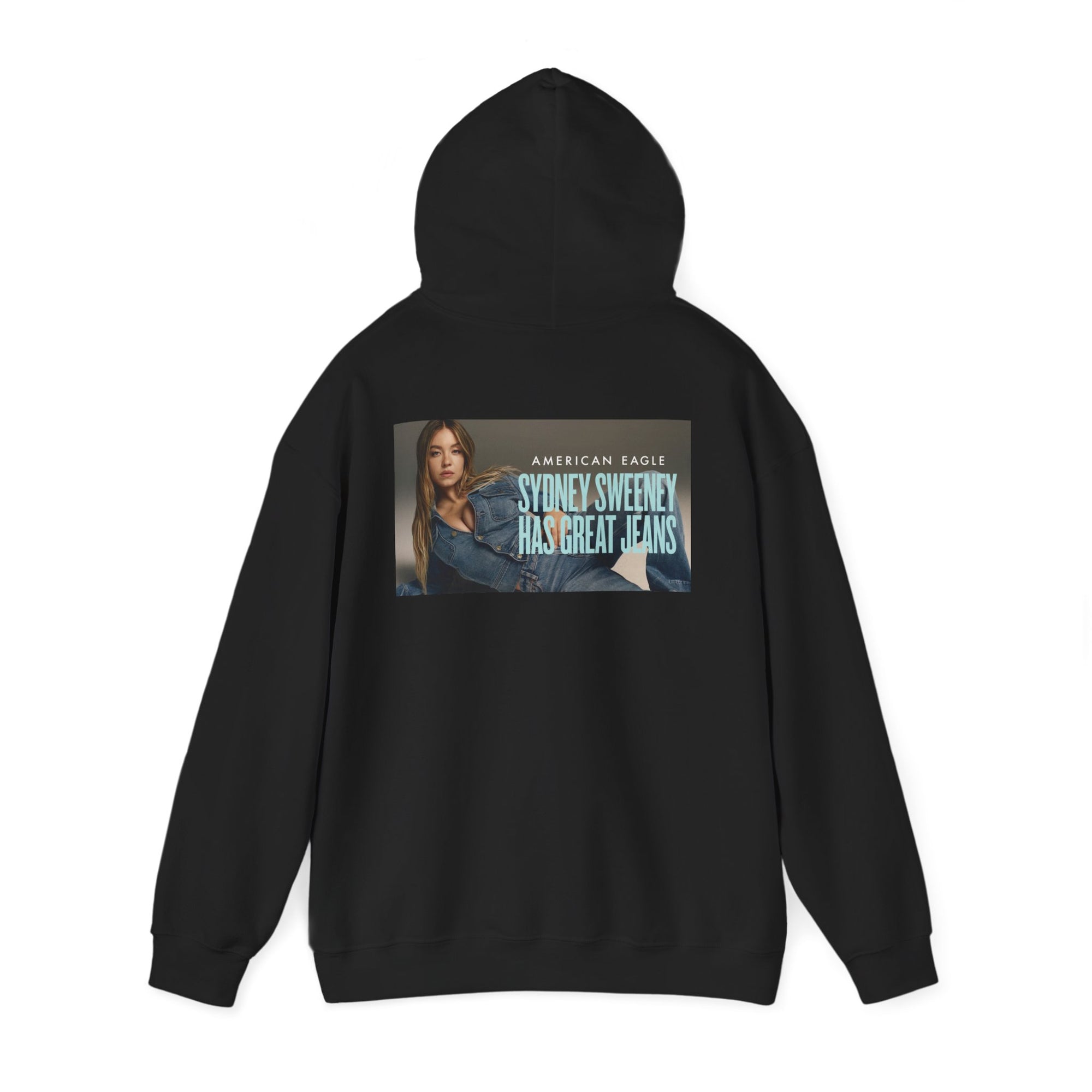 Sydney Sweeney Hoodie, Sydney Sweeney Has Good Jeans Oversized Graphic Sweatshirt