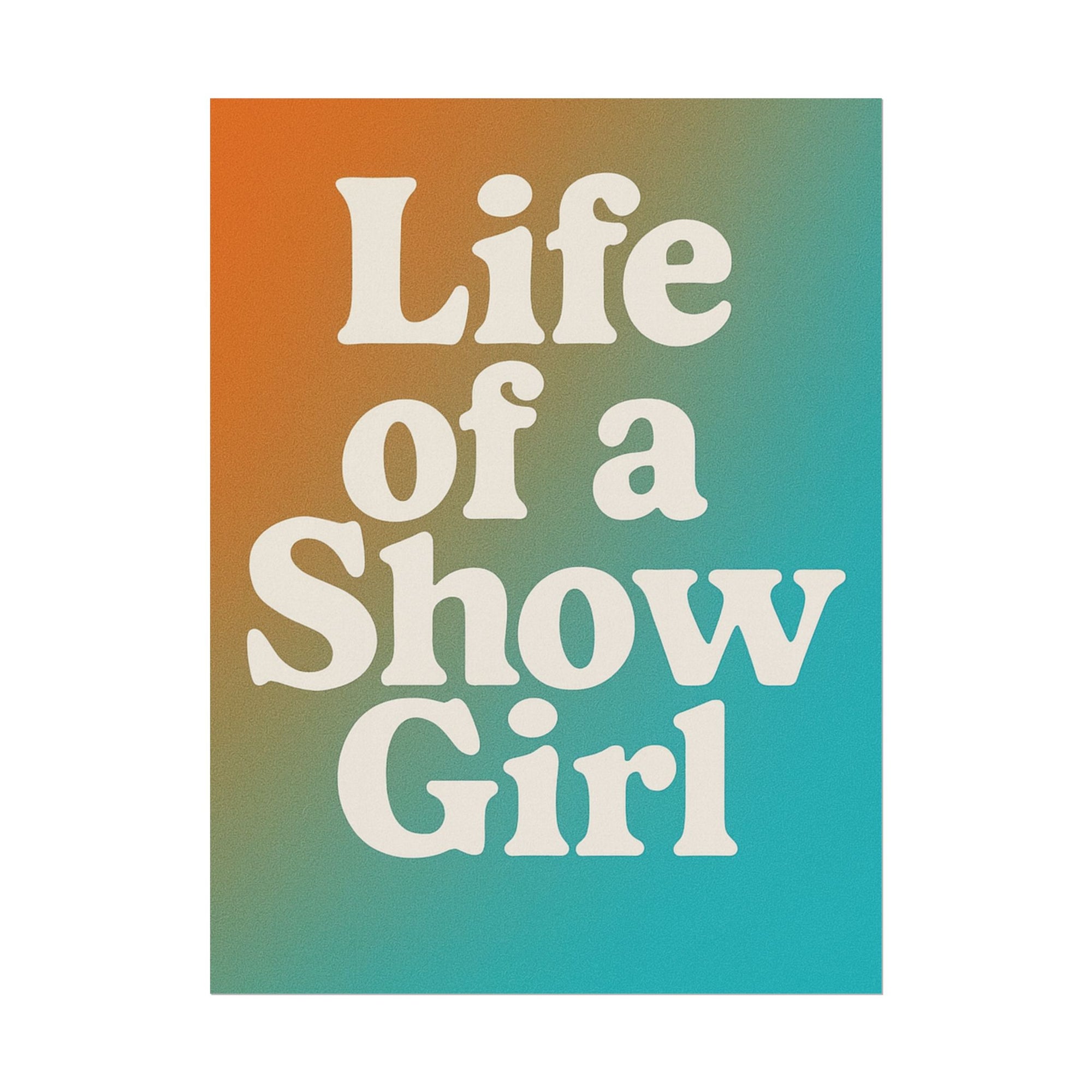 Taylor Swif Poster 18in x 24in Life Of A Showgirl Poster