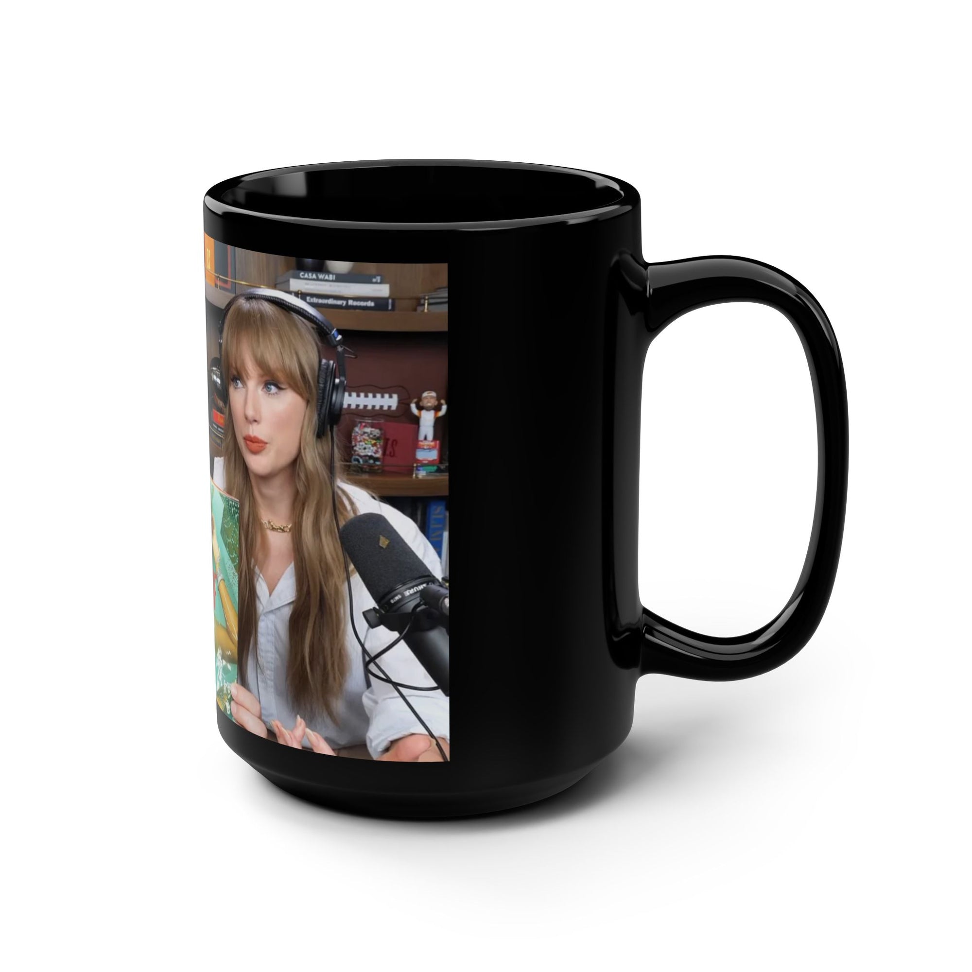 Taylor S Black Mug, 15oz Life Of A Showgirl Coffee Mug