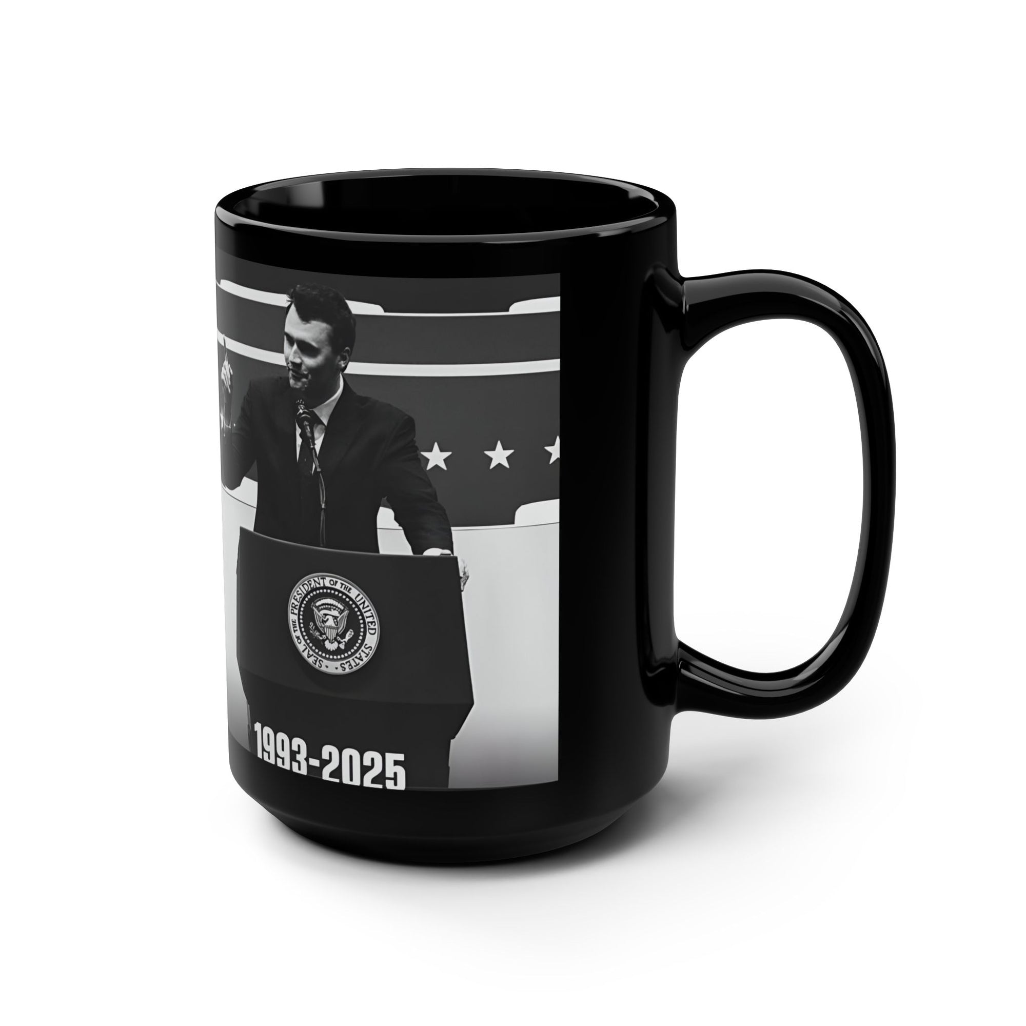 Charlie Kirk Coffee Mug, 15oz Justice For Charlie kirk mug RIP charlie kirk rip