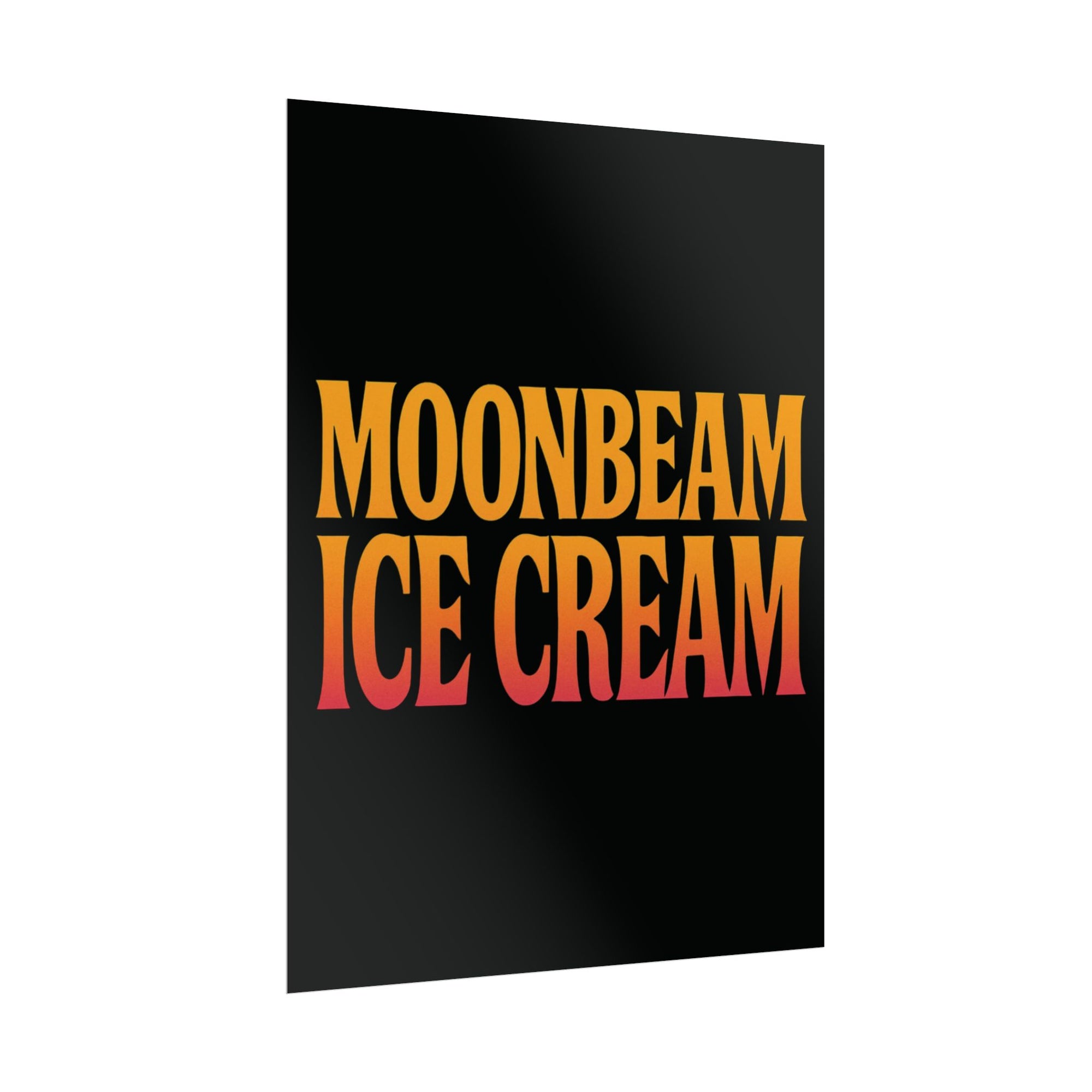 Moonbeam Ice Cream Benson Boone Poster 18in x 24in Mystical Magical Poster