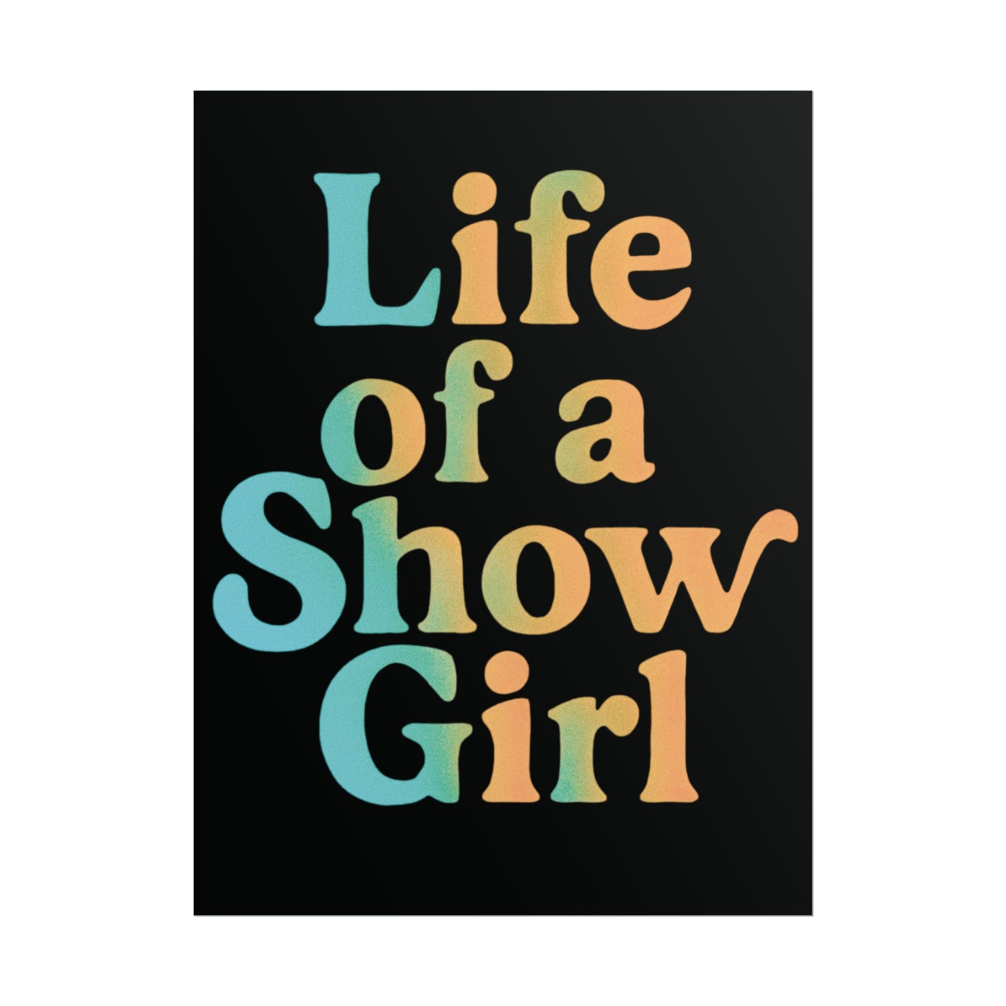 Taylor Swif Poster 18in x 24in Life Of A Showgirl Poster
