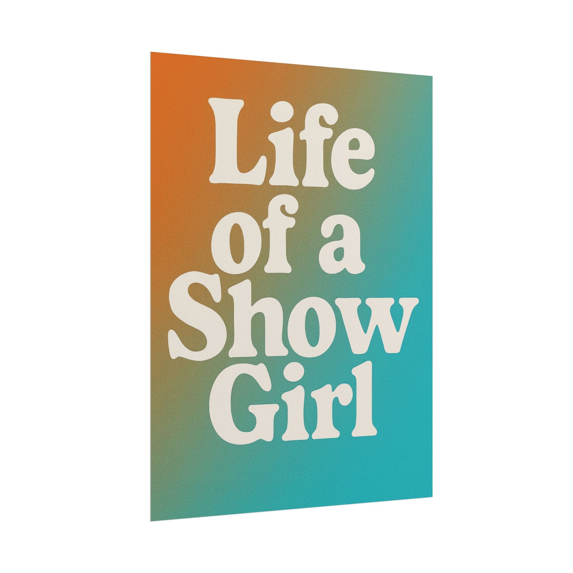 Taylor Swif Poster 18in x 24in Life Of A Showgirl Poster
