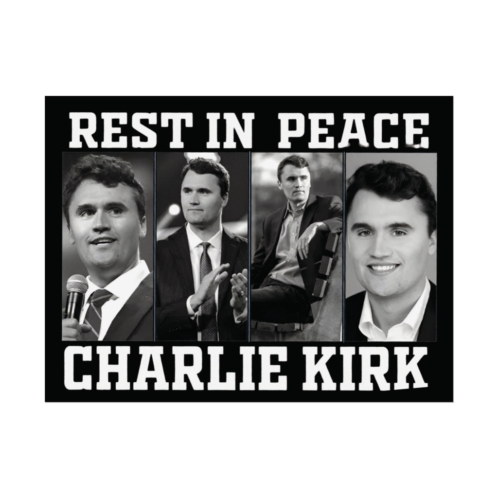 Charlie Kirk Poster 18in x 24in America loves charlie kirk poster charlie kirk merch