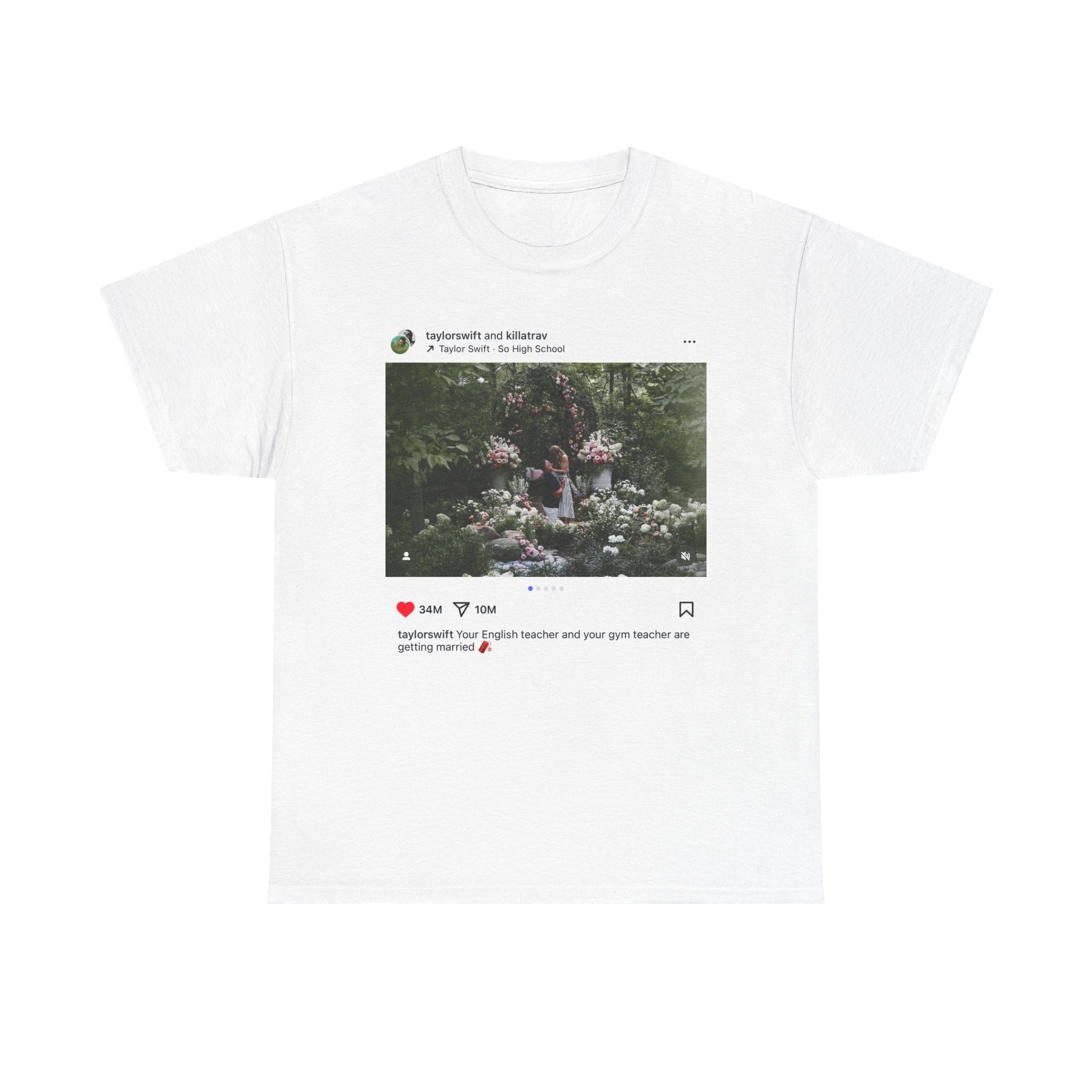 Taylor S Shirt S-5XL Taylor S and Travis Engagement T-Shirt
