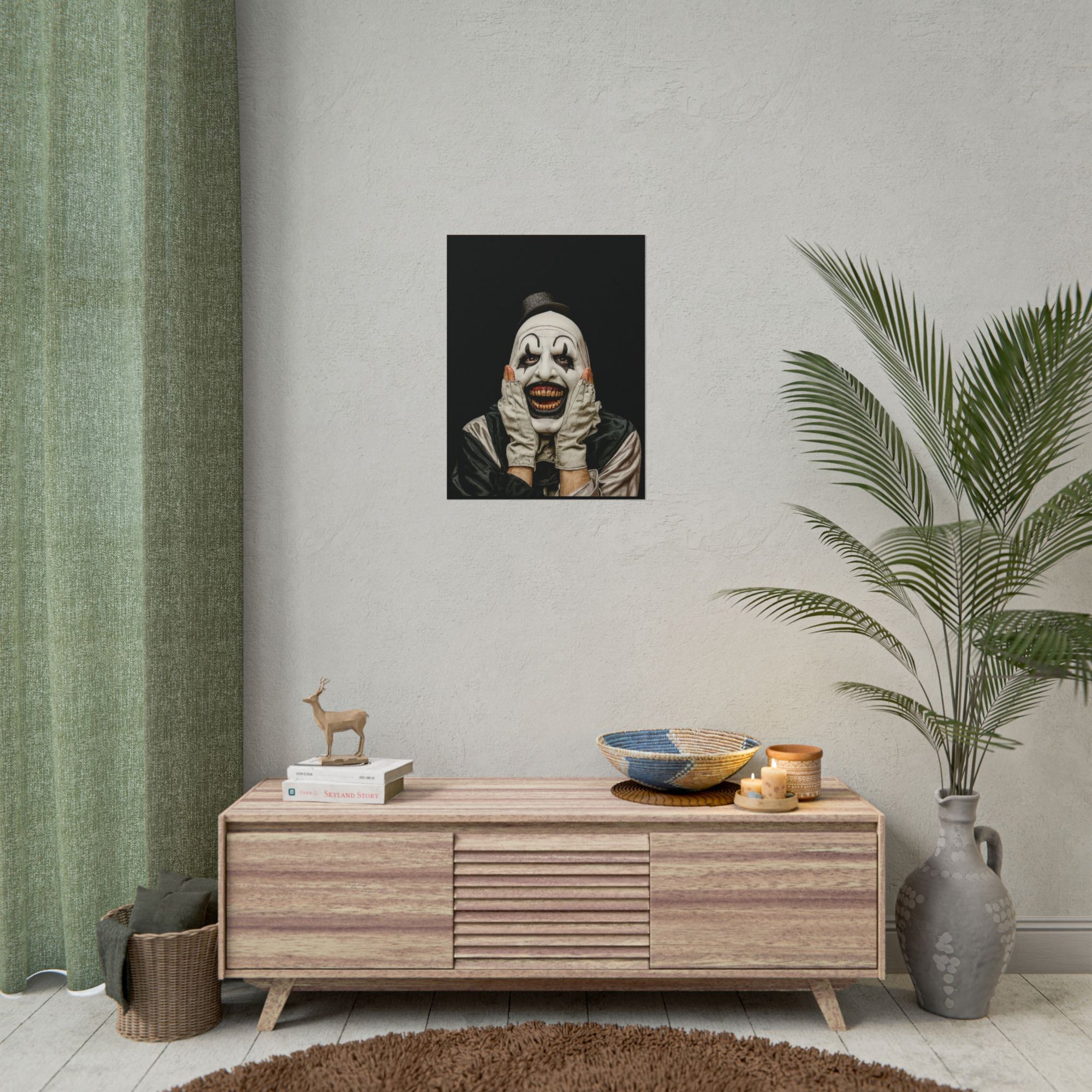 Art The Clown Poster 18in x 24in Poster Art the clown and Scream poster