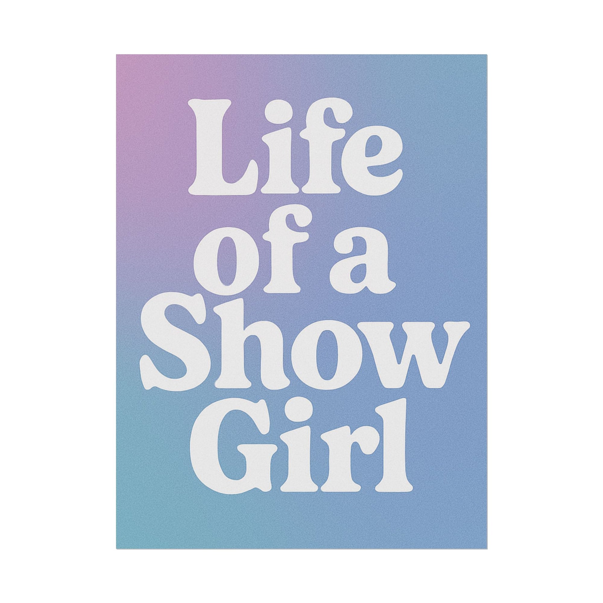 Life Of A Showgirl Poster 18in x 24in Poster Taylor Swi ft Poster