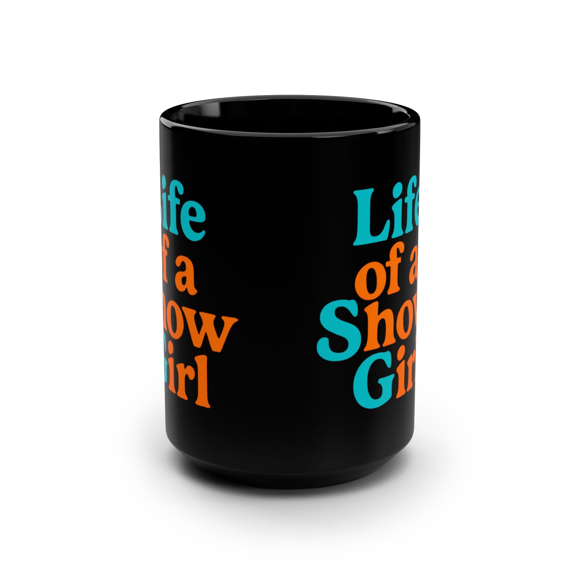 Life Of A Showgirl Black Mug, 15oz Taylor S wift Mug