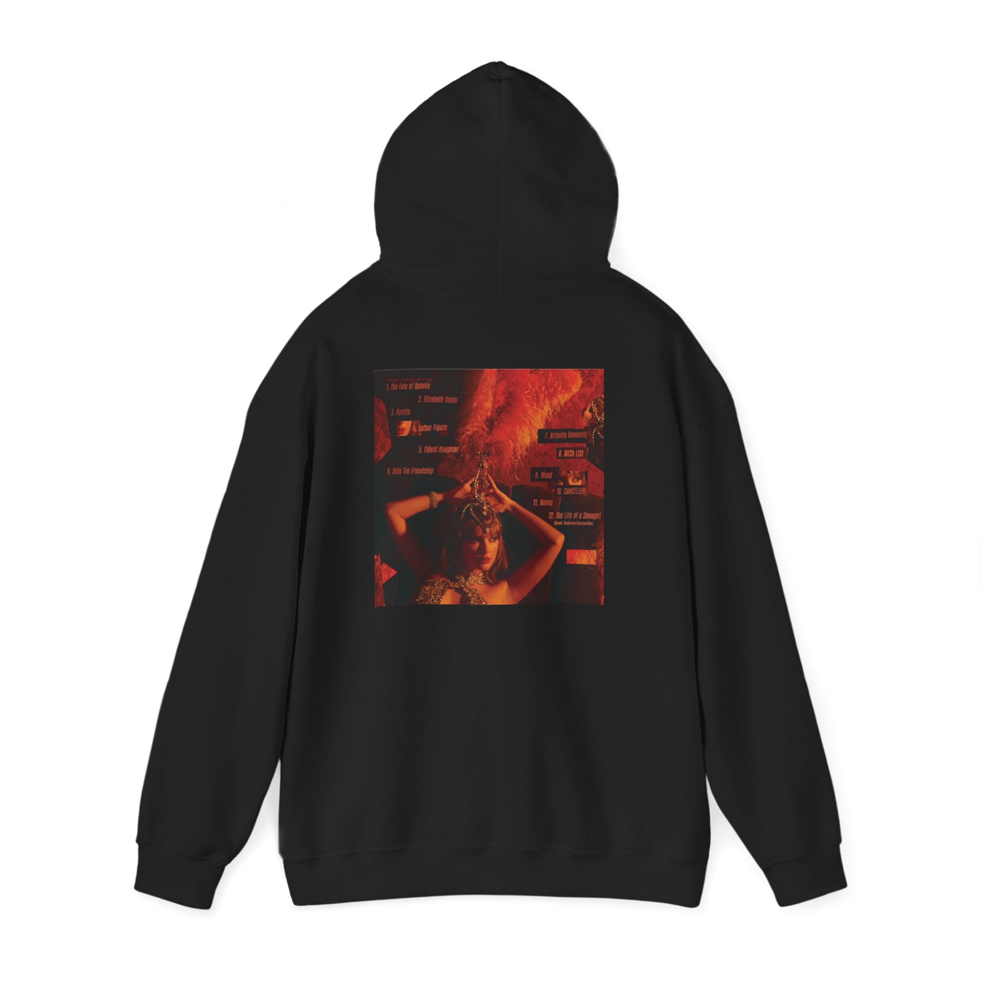 Taylor Swifty Hoodie, Life Of A Showgirl Oversized Graphic Sweatshirt