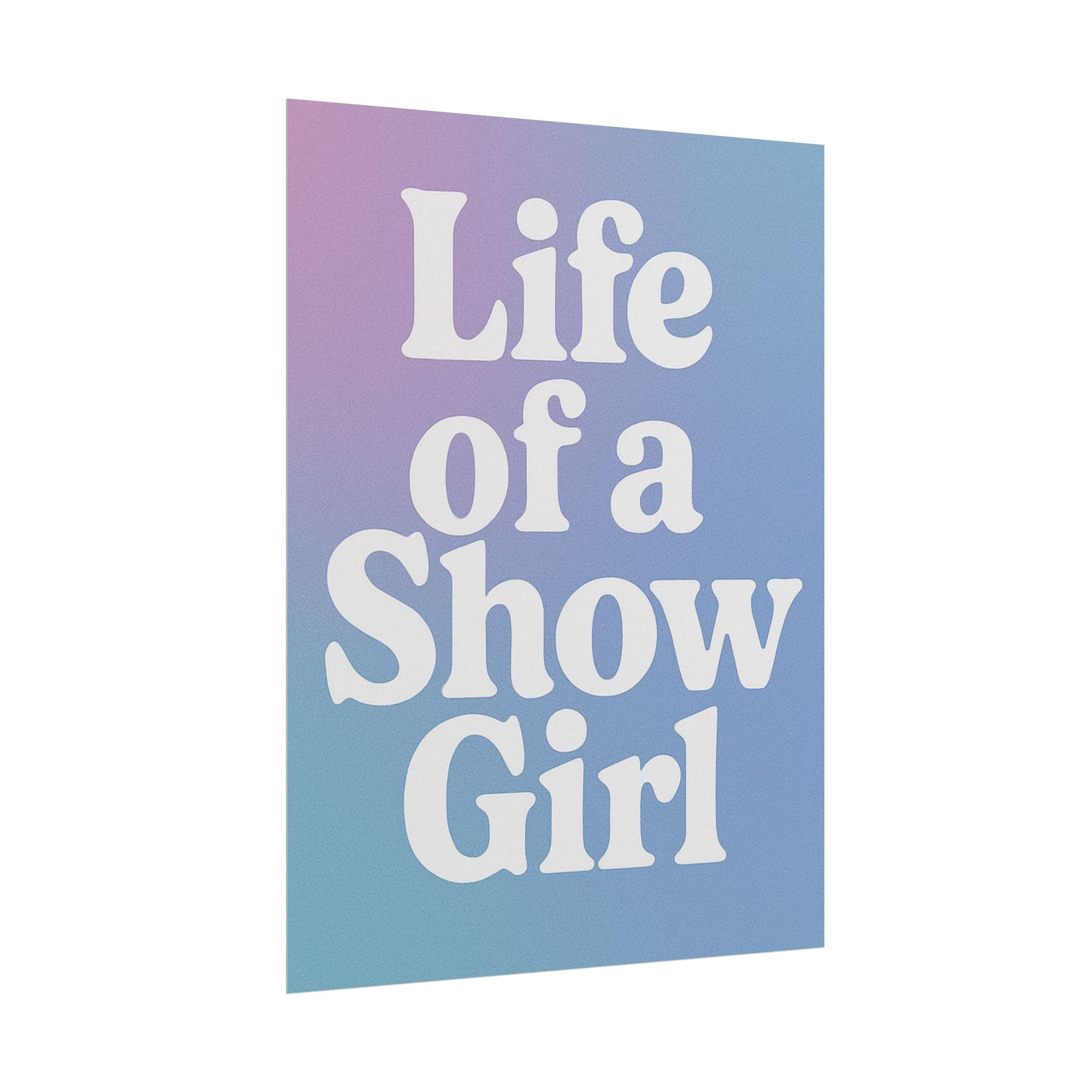 Life Of A Showgirl Poster 18in x 24in Poster Taylor Swi ft Poster