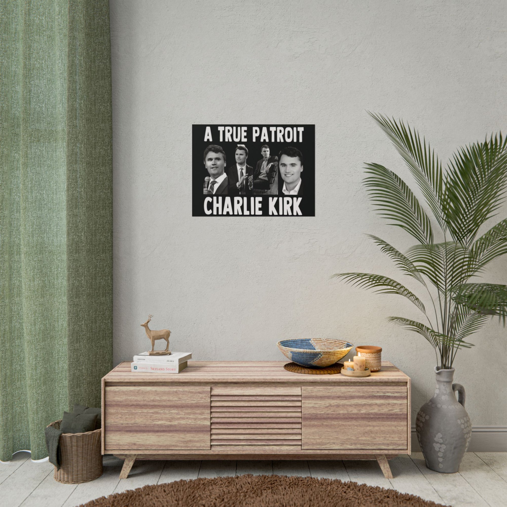 Charlie Kirk Poster 18in x 24in America loves charlie kirk poster
