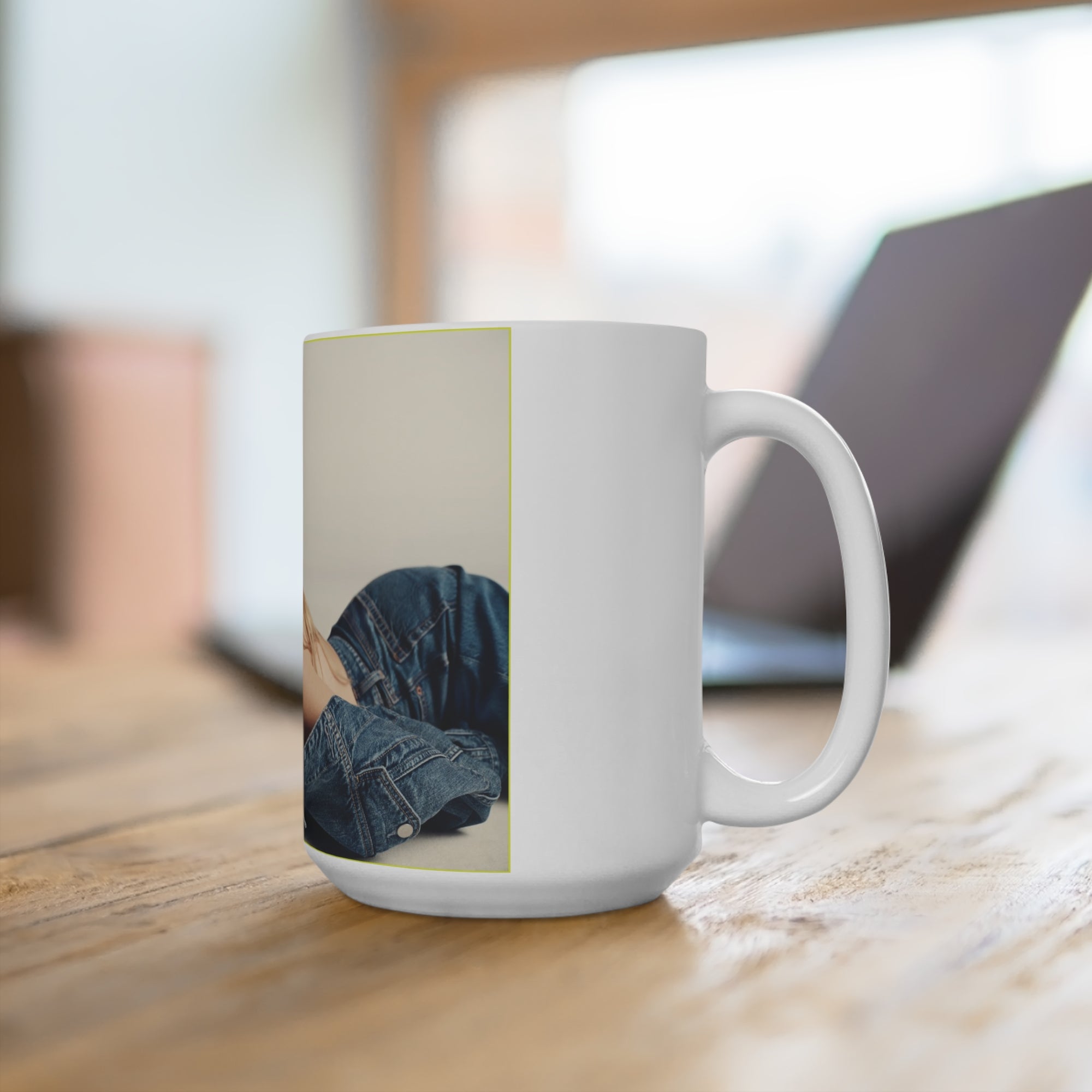 Sydney Sweeney Mug Sydney Sweeney Has Good Jeans Coffee Mug 15oz
