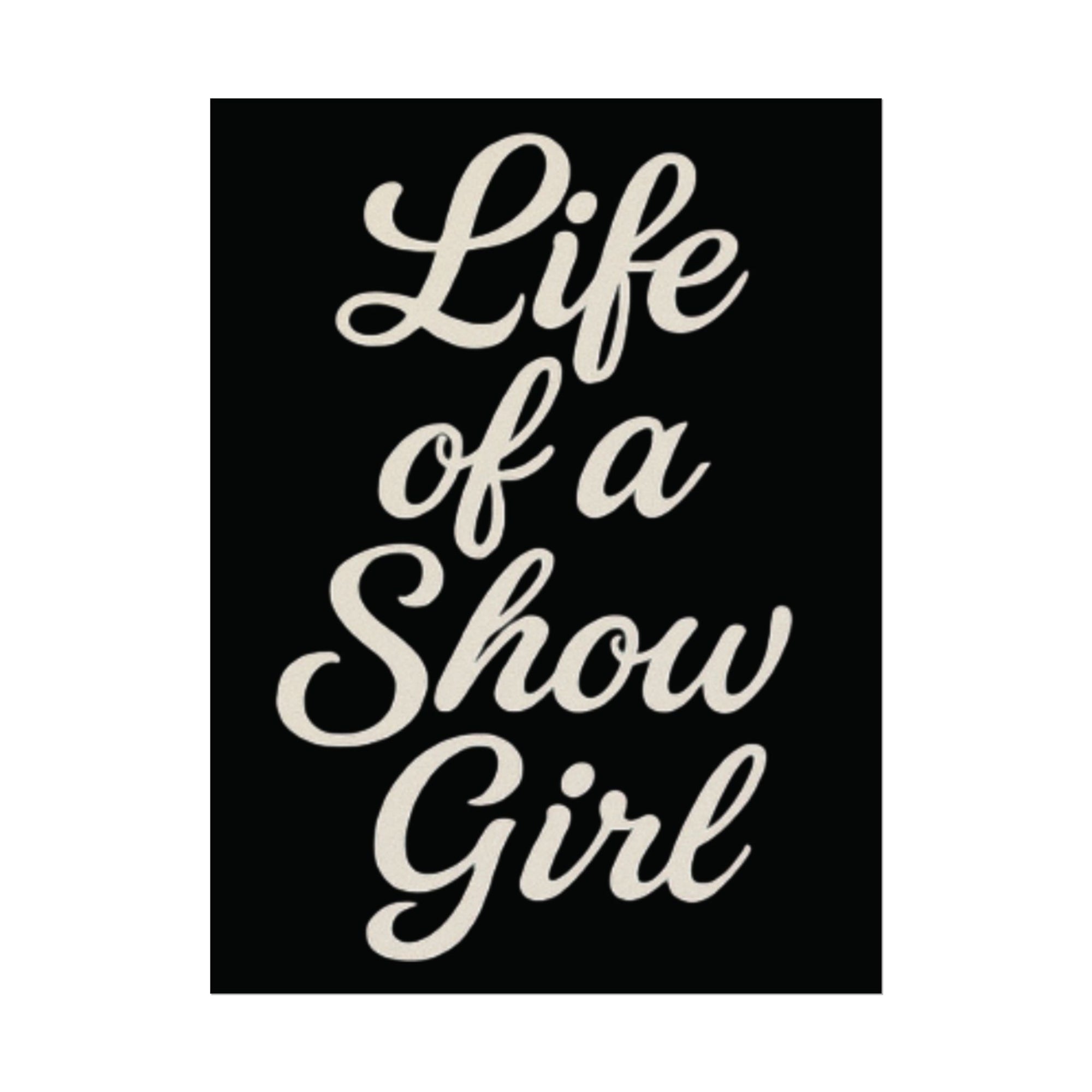 Taylor Swif Poster 18in x 24in Life Of A Showgirl Poster